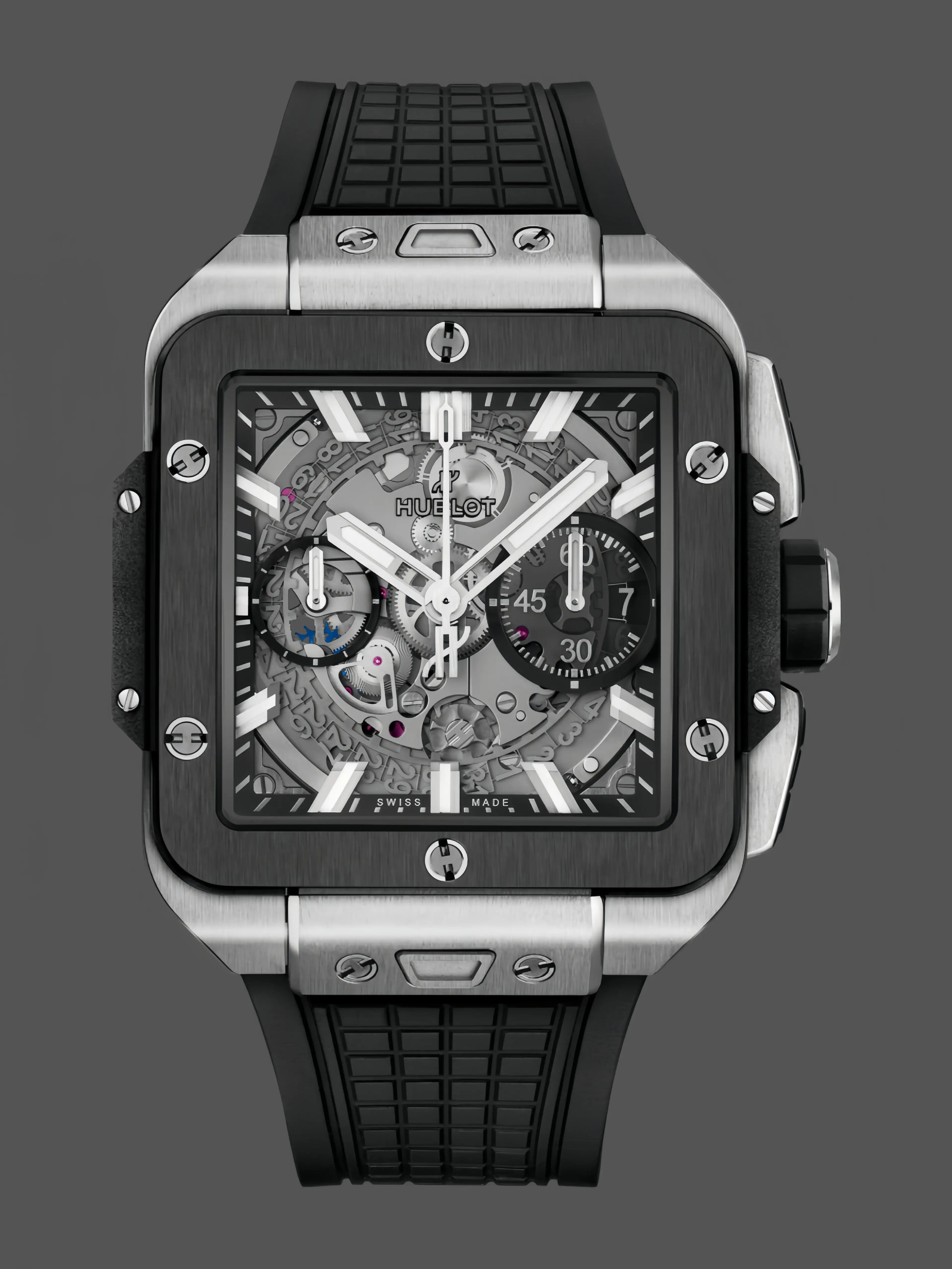 Hublot Square Bang Unico Titanium Ceramic 821.NM.0170.RX 42MM Replica — view 1