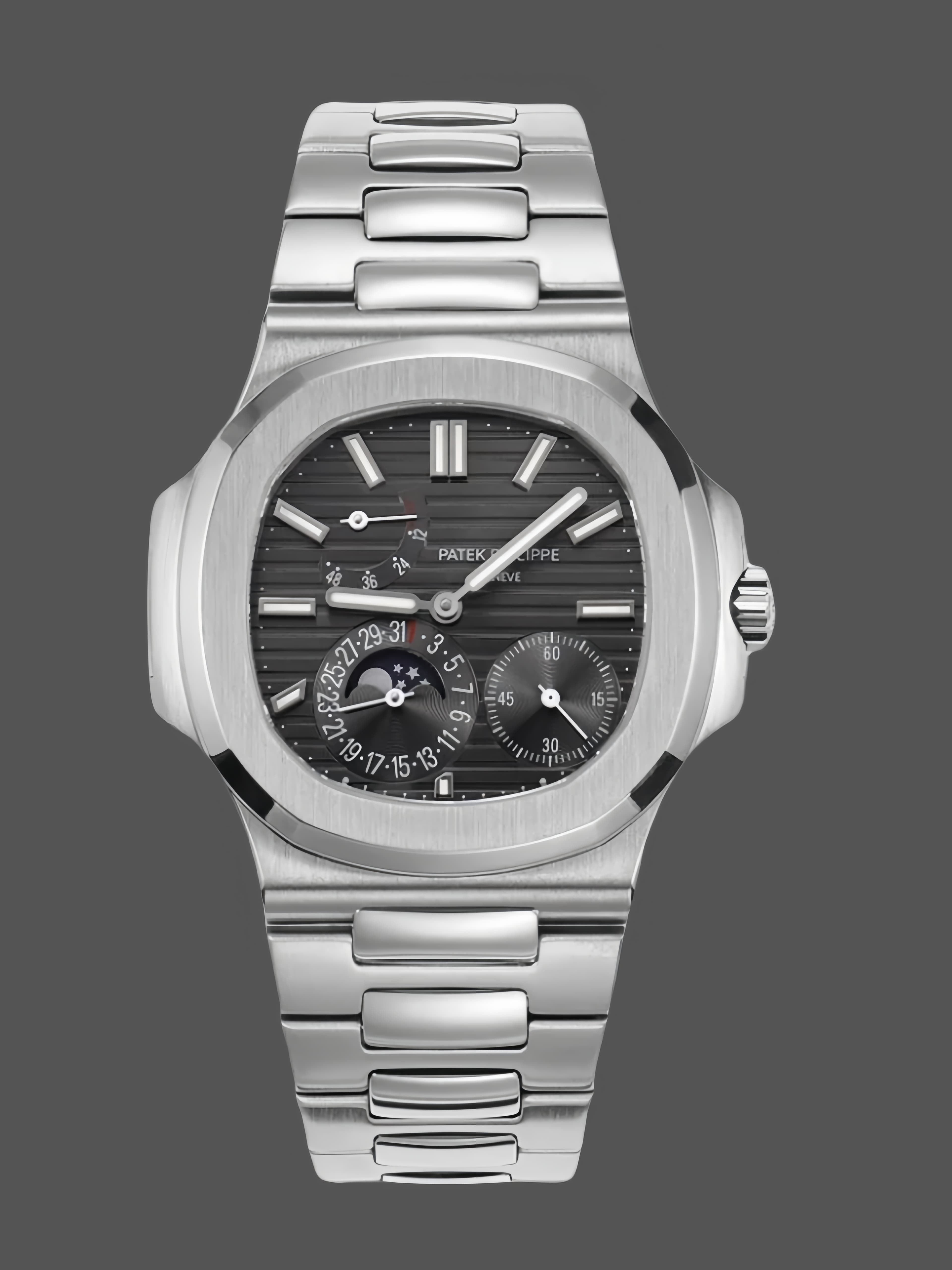 Patek Philippe Nautilus Moon Phase Stainless Steel  5712 1A 001 40mm — view 1