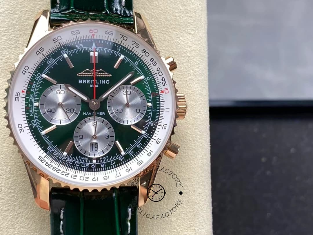 Breitling Navitimer B01 Chronograph RB01384A1L1P1 43 Replica — view 1