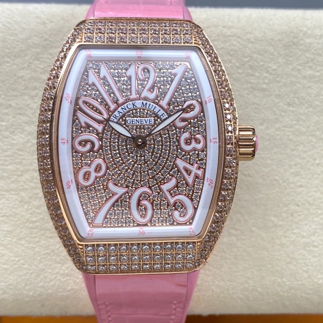 1:1 Clone Franck Muller Vanguard Lady Watch V 32 SC AT FO D CD AC RS AC — view 1