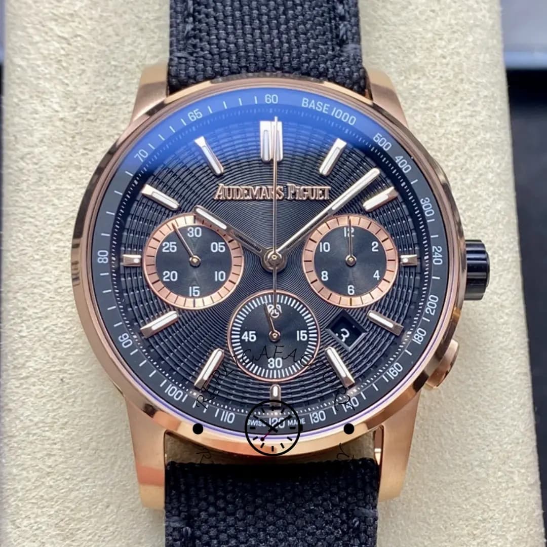 AP CODE 11.59 Selfwinding 1:1 Clone Rose Gold 41MM 26393NR.OO.A002KB.02 — view 1