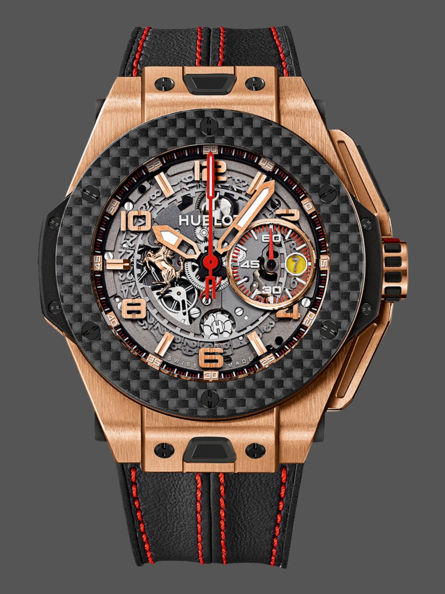 Hublot Big Bang 45MM Unico Ferrari 401.OX.0123.VR Men's Replica Watch — view 1