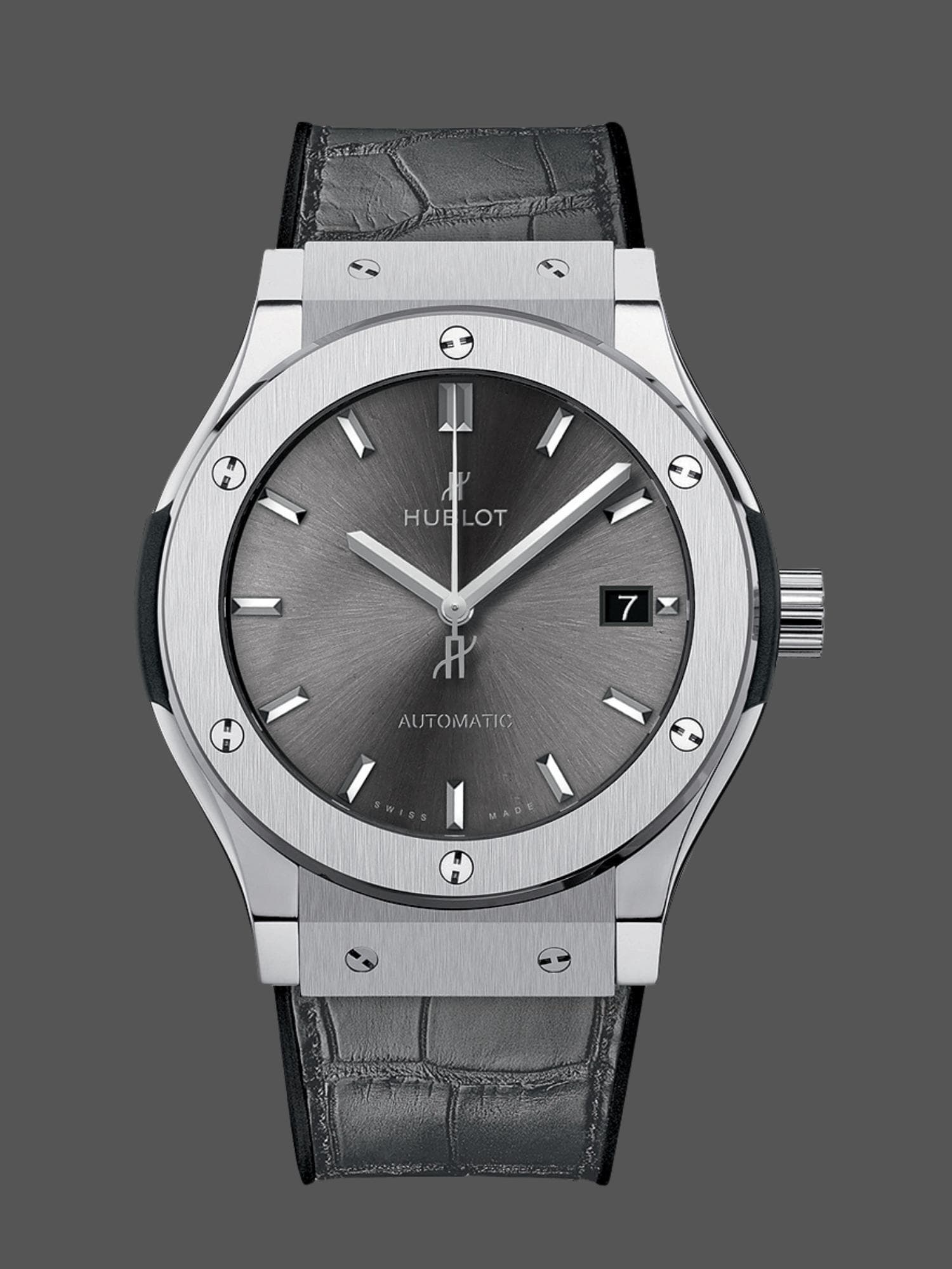 Hublot Classic Fusion 511.NX.7071.LR 45MM Grey Dial Mens — view 1