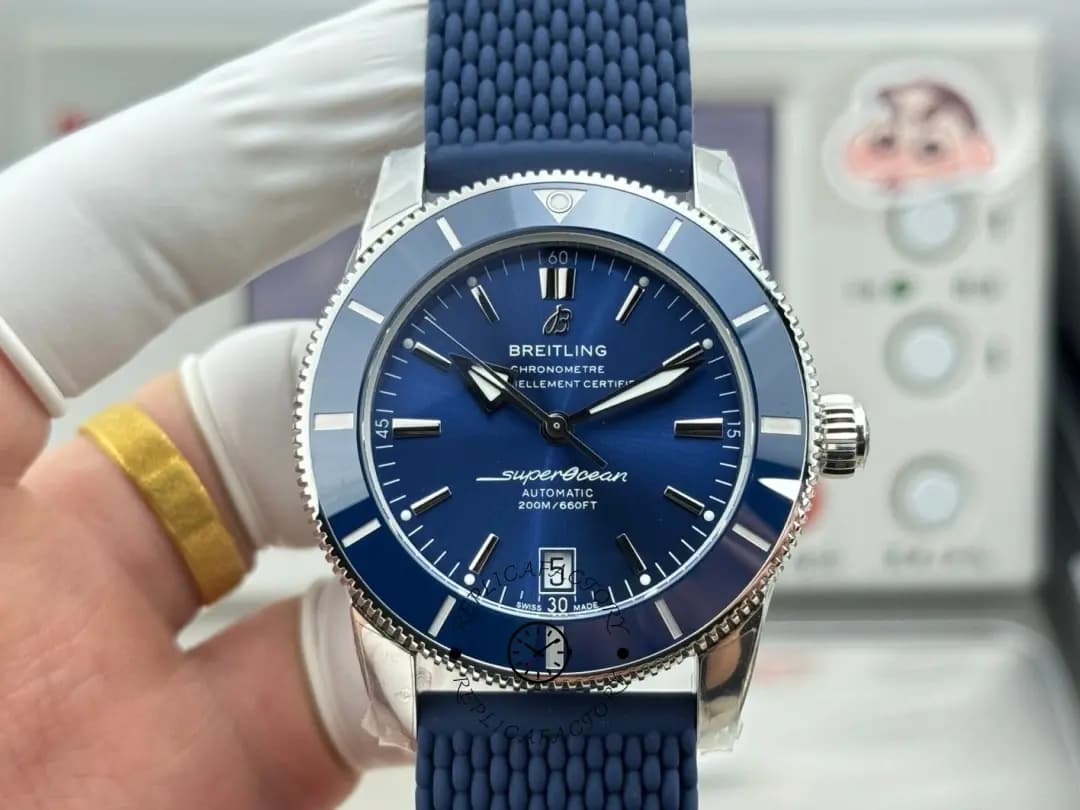 1:1 Clone Breitling Superocean Heritage B20 46mm Blue Dial AB2020161C1S1 — view 1
