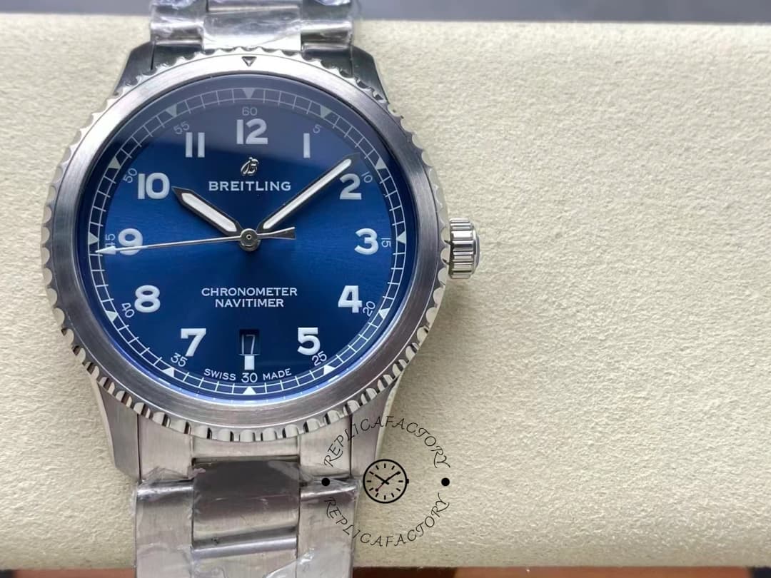 Breitling Navitimer 8 Automatic Blue Dial Men's Watch 41mm A17314101C1A1 1:1 Clone — view 1