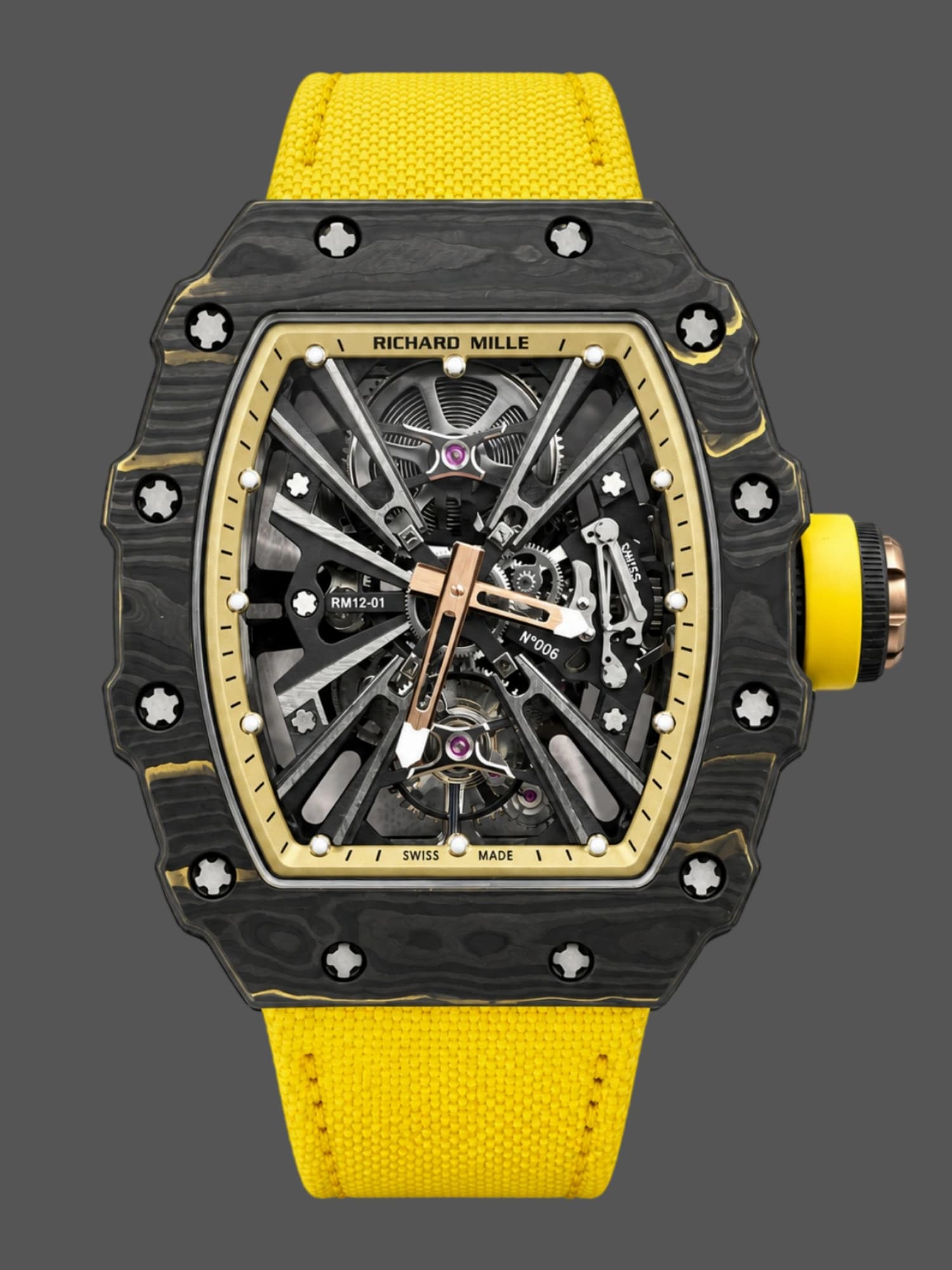 Richard Mille RM12-01 Gold Carbon Tourbillon — view 1