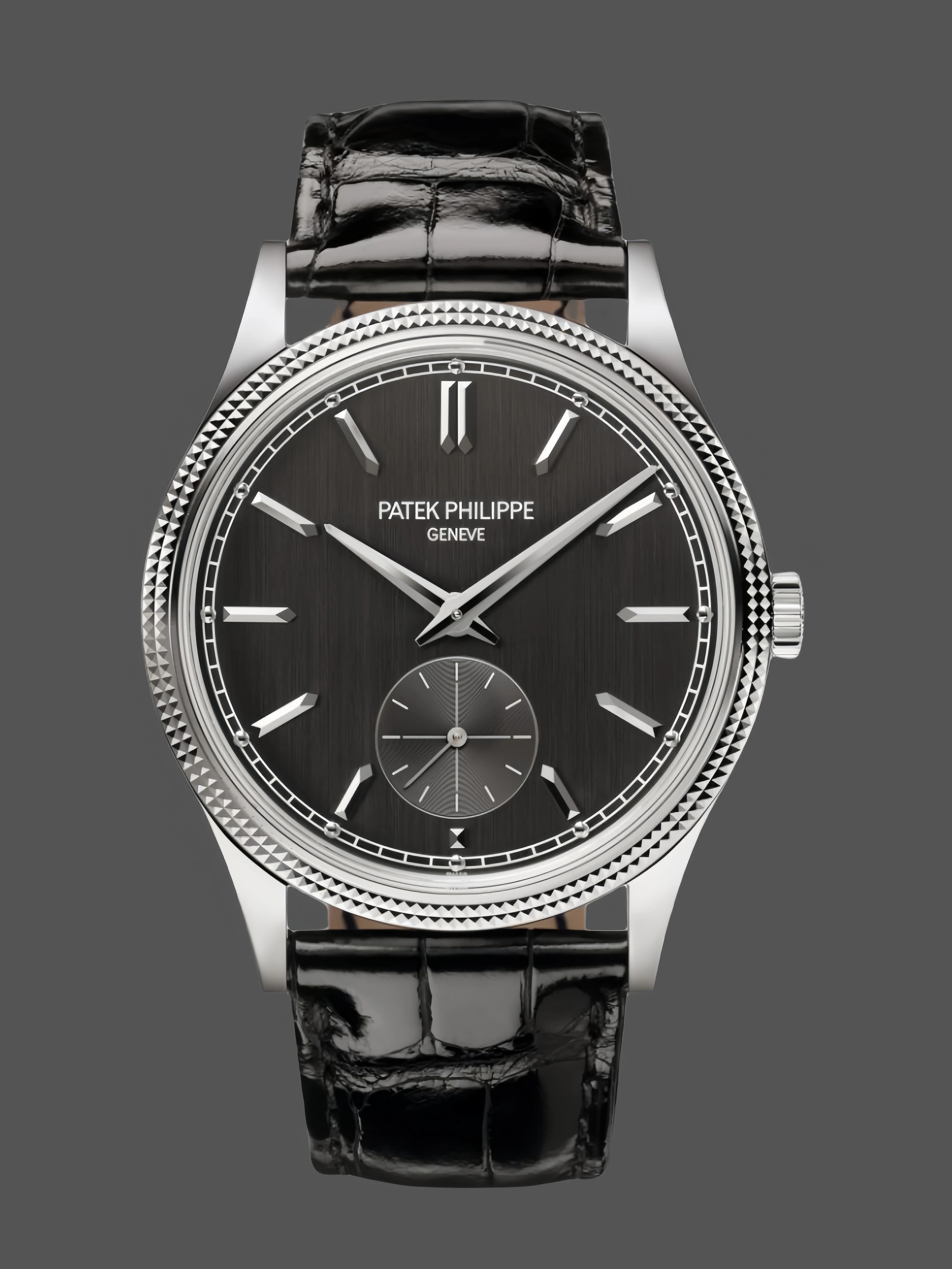 Patek Philippe Calatrava White Gold 6119G 001 Replica Watch — view 1