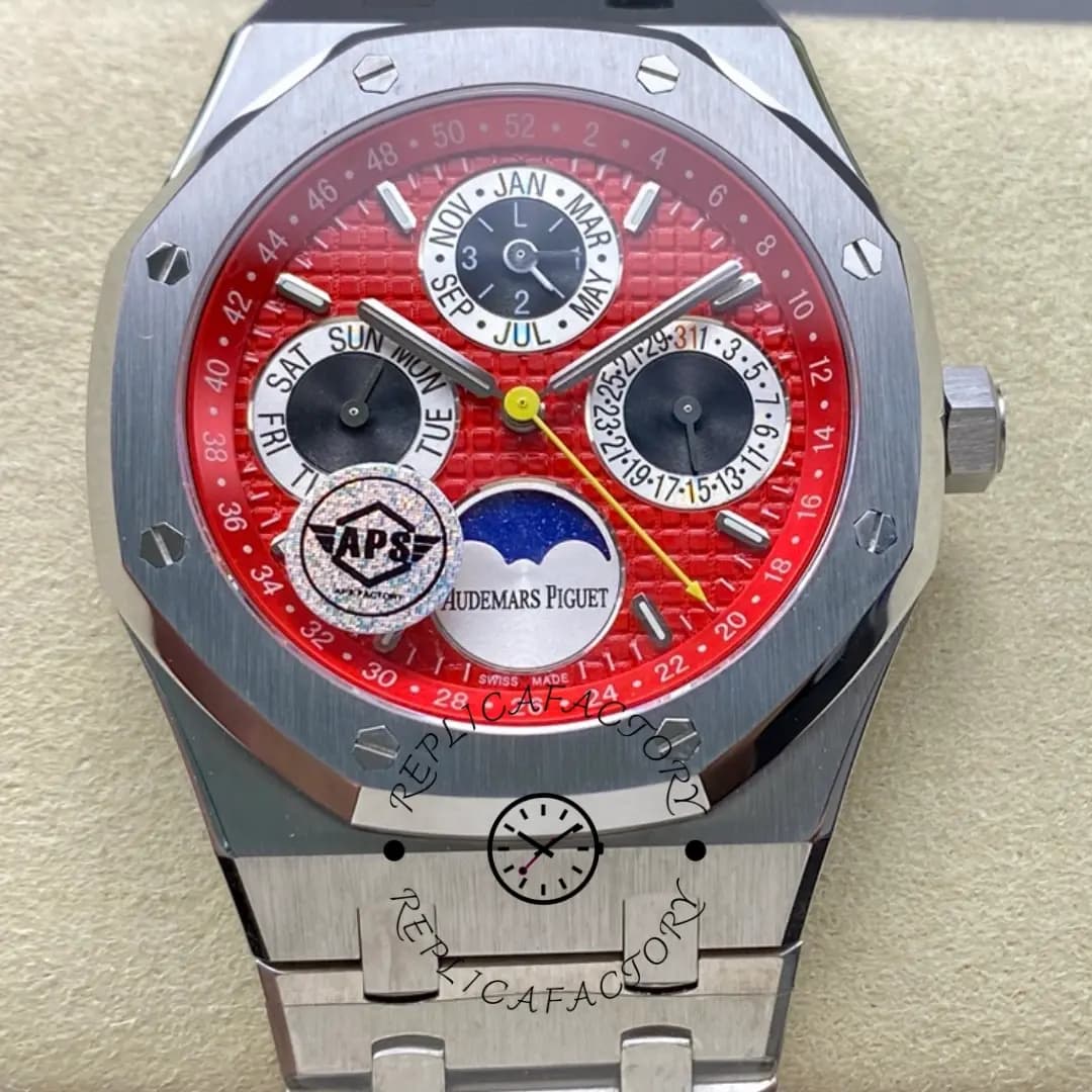 AP Royal Oak Perpetual Calendar 26607BC.OO.1220BC.01 Replica 41 Thai Market — view 1