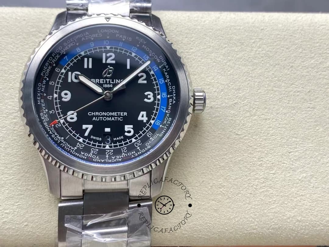 Breitling Aviator 8 B35 Automatic Unitime Replica AB3521U41B1A1 43mm Men's Watch — view 1