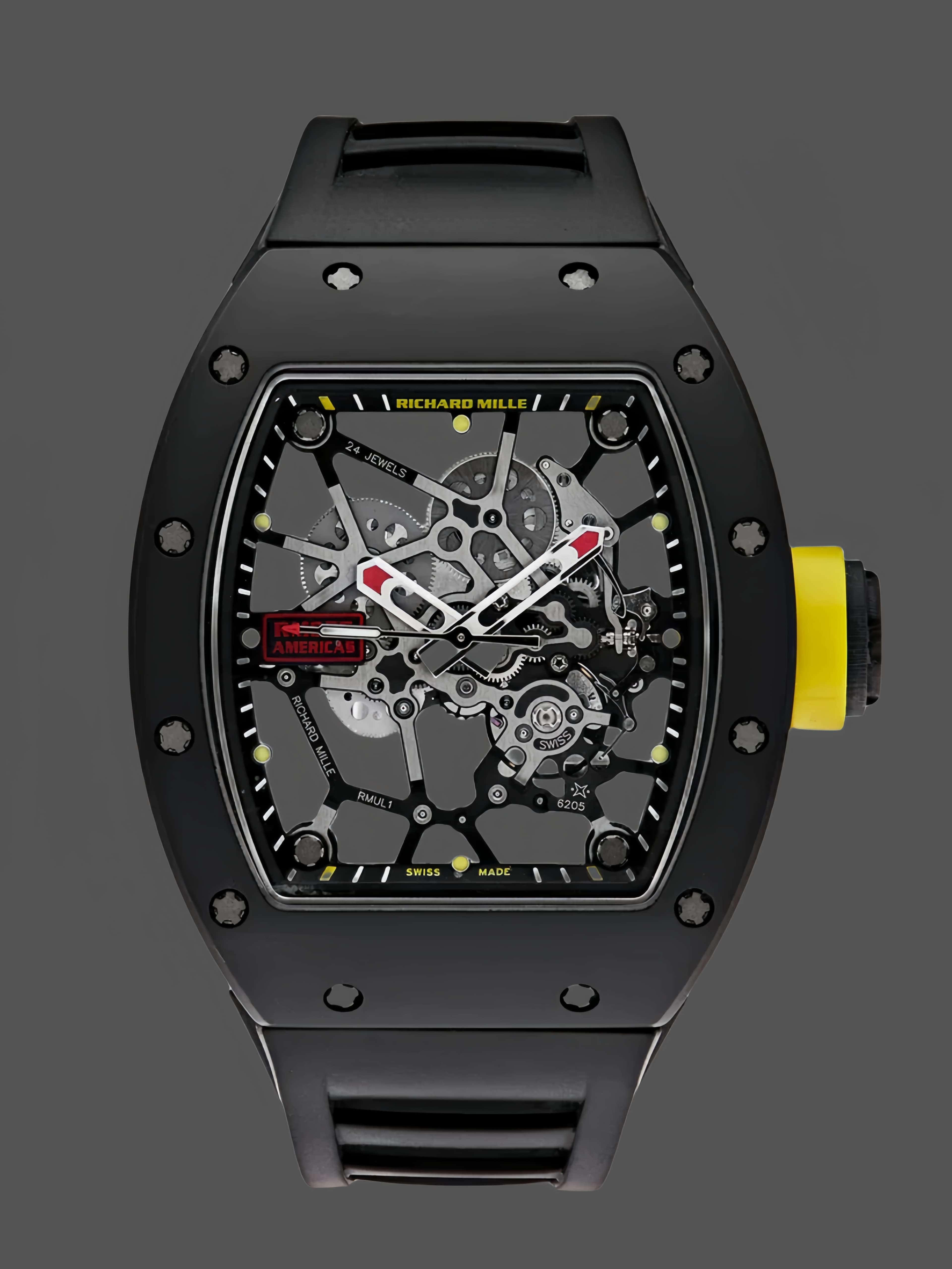 Richard Mille RM 035 Rafa Americas Edition Black Ceramic Watch — view 1