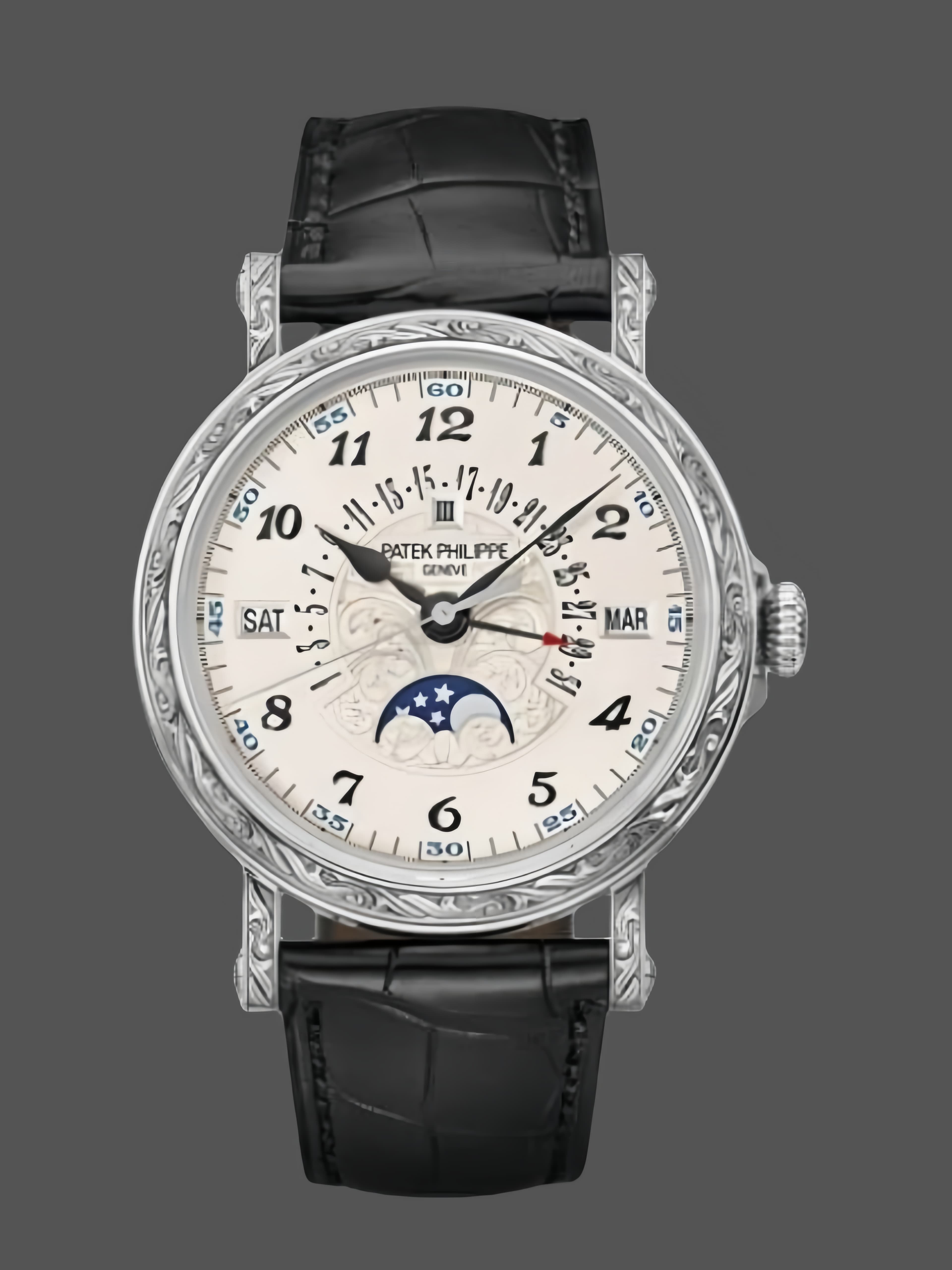 Patek Philippe Grand Complications 5160 500G 001 38mm Unisex Replica Watch — view 1