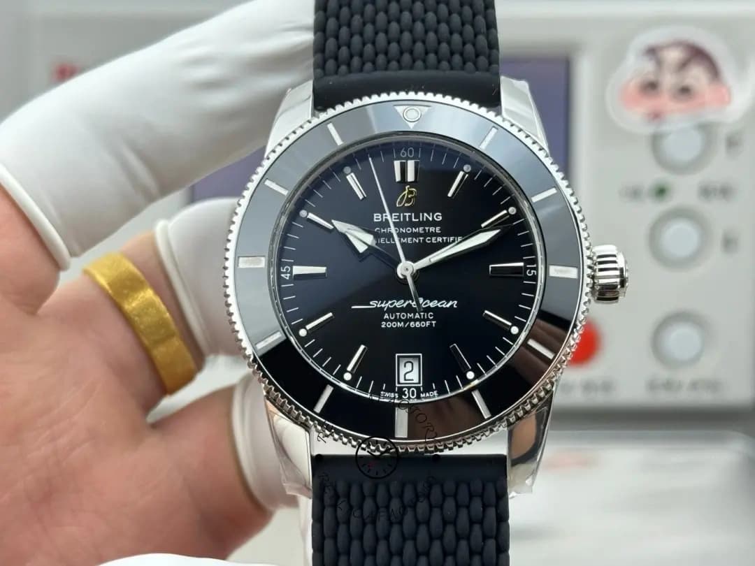 Breitling Superocean Heritage AB201012/BF73/278S/A20S.1 Automatic 42mm 1:1 Clone Rubber Strap — view 1