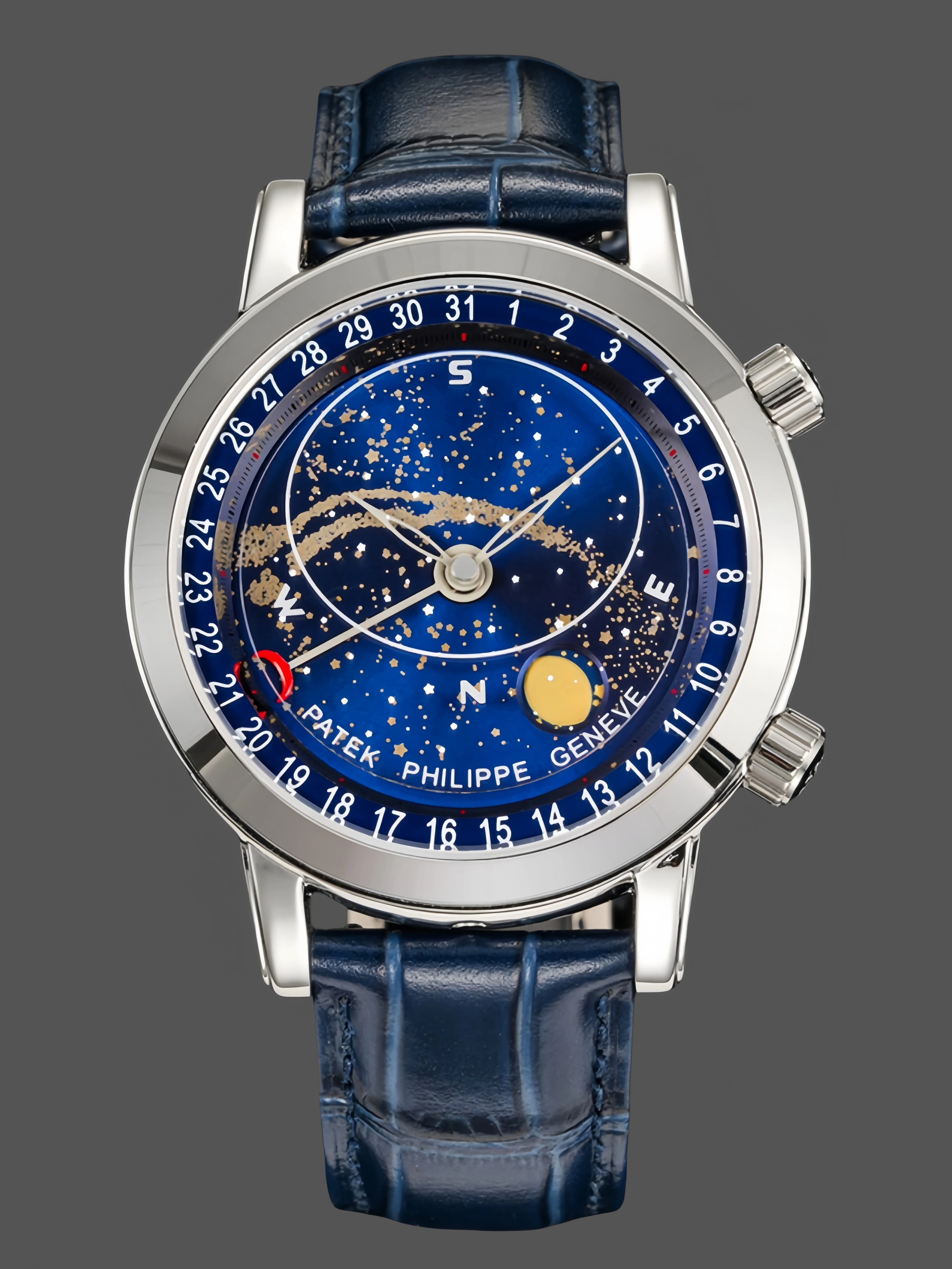 Patek Philippe Grand Complications Celestial Moon Age 6102P-001 — view 1