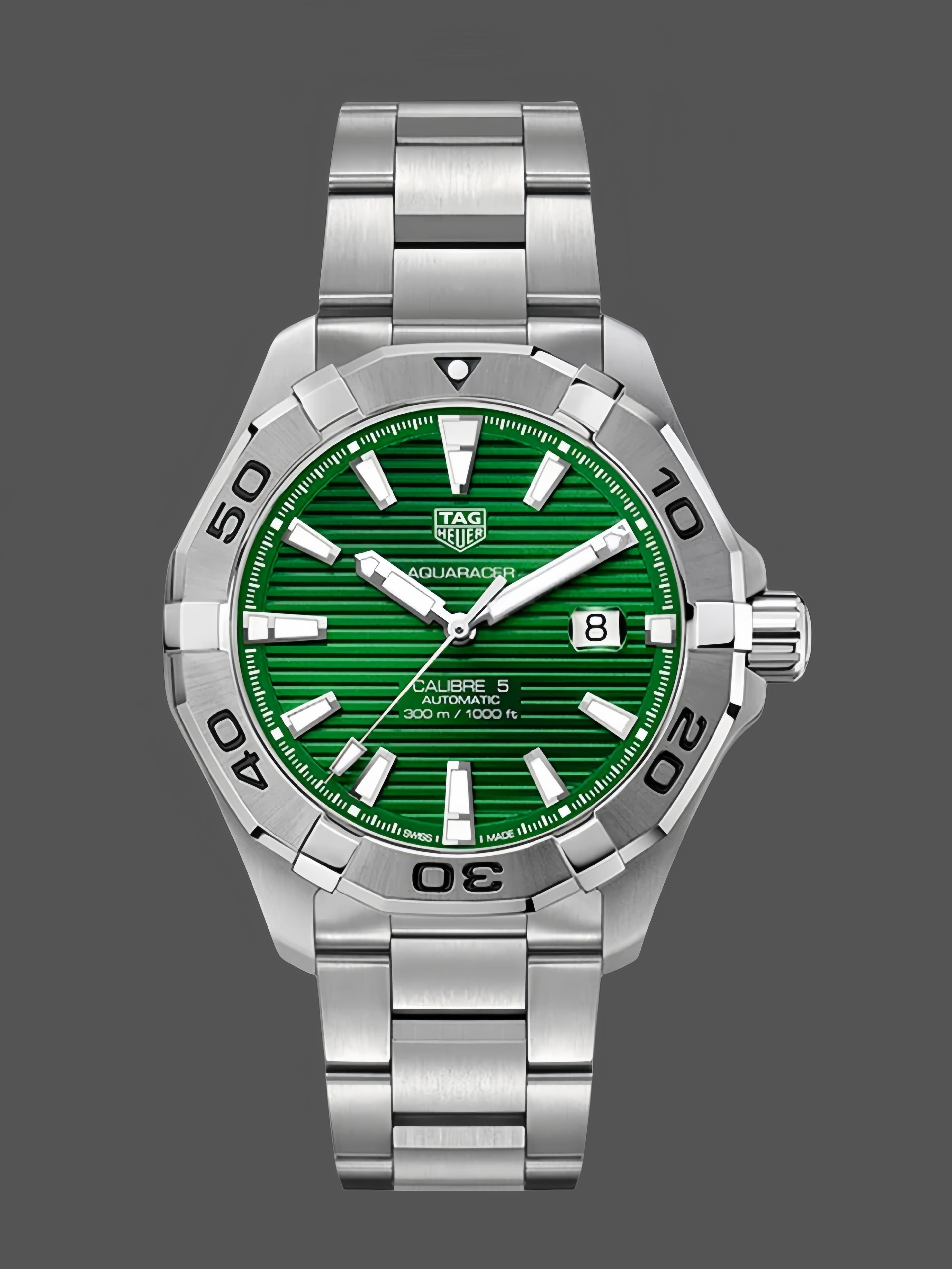 Tag Heuer Aquaracer Automatic Green WAY2015.BA0927 43mm — view 1