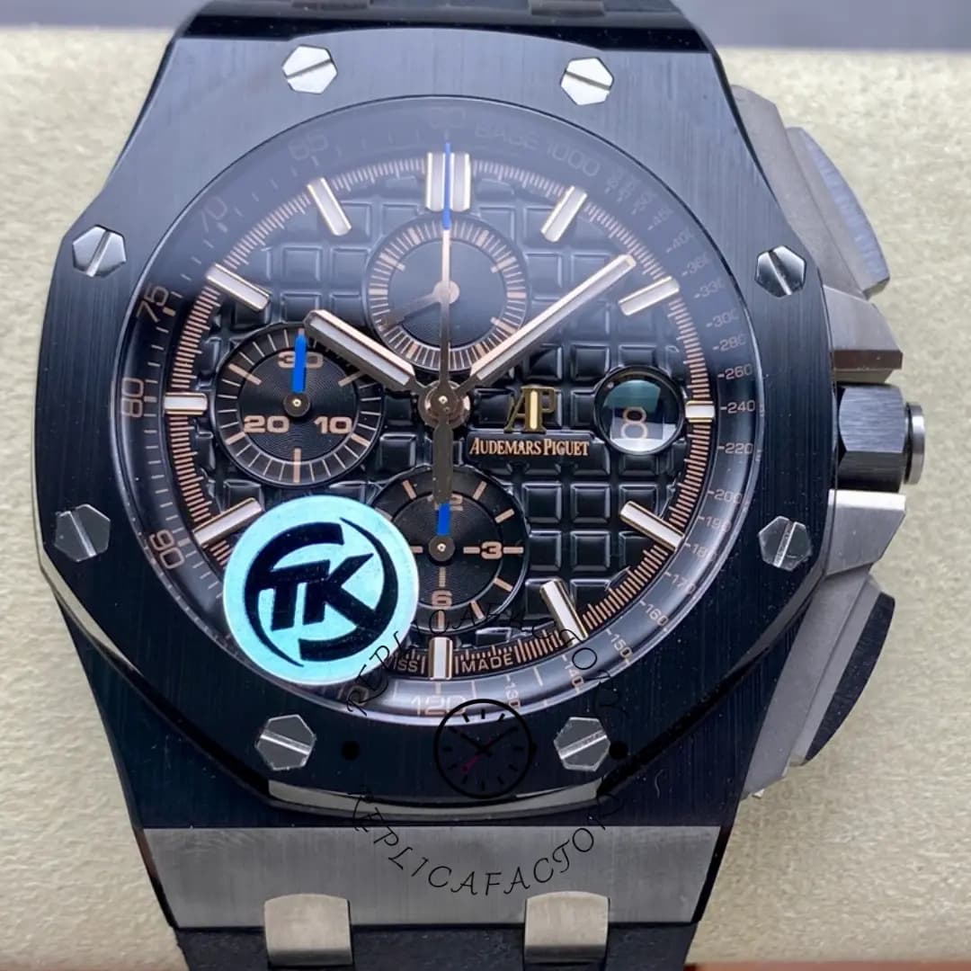 Luxury AP 26405CE.OO.A002CA.02 Royal Oak Offshore 1:1 Clone Black Dial — view 1