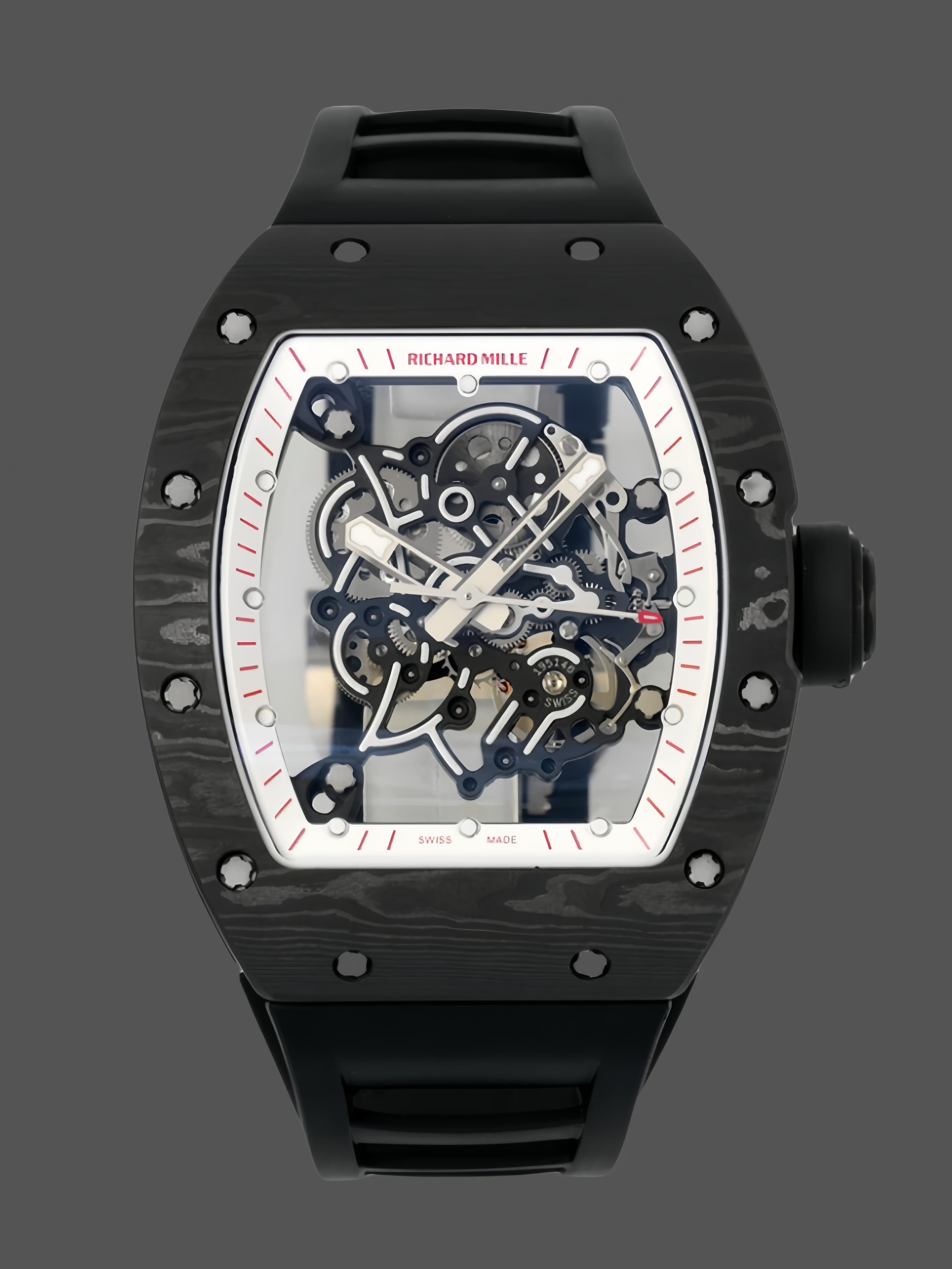 Richard Miller RM 055 RMUL2 NTPT Carbon Fiber Red Mark — view 1