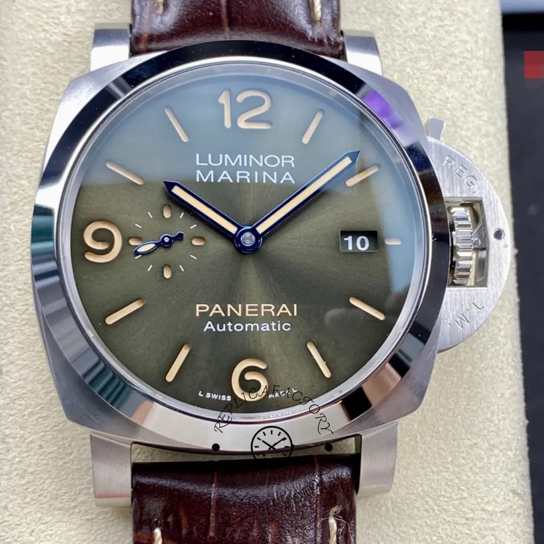 Panerai PAM01116 Luminor Marina 3 Days 44 1:1 Clone Green Dial Automatic — view 1