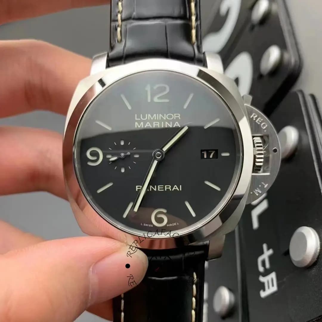 Panerai Luminor Marina PAM00312 Replica 3 Days Automatic 44 Black Watch — view 1