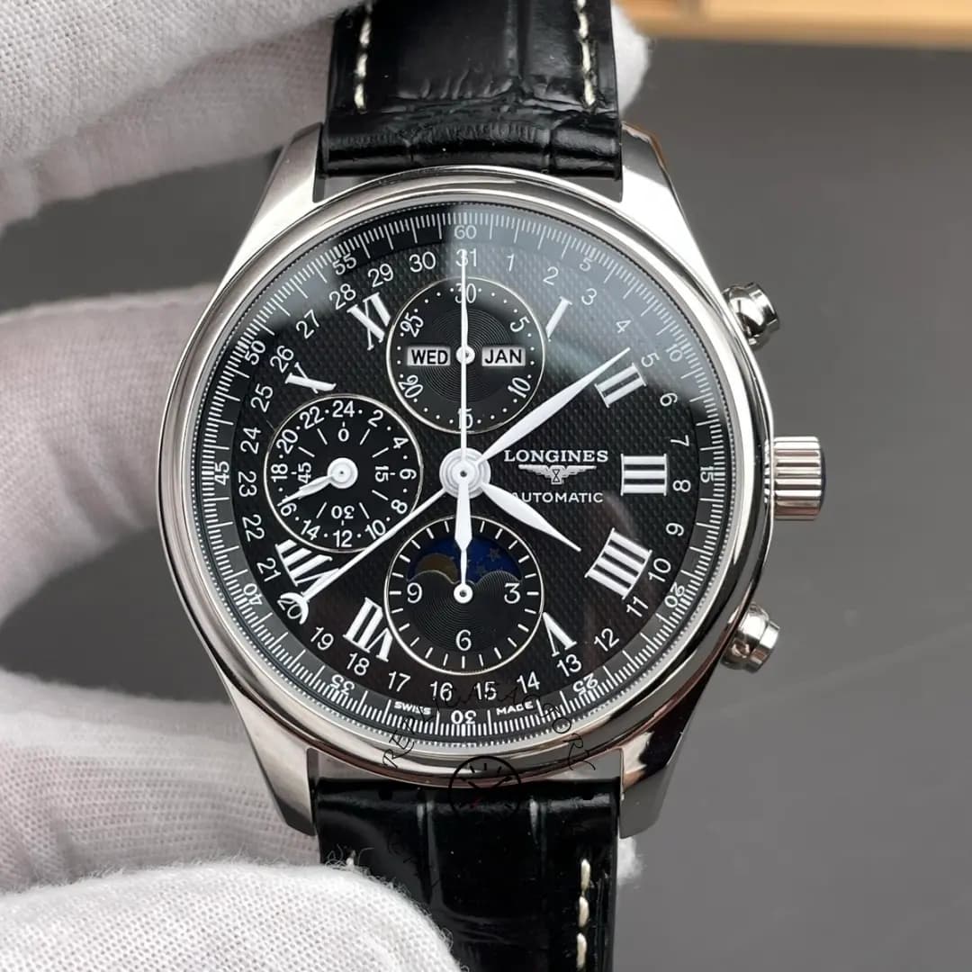 1:1 Clone Longines L2.673.4.51.7 Master Collection Chronograph 42mm Men's Watch — view 1