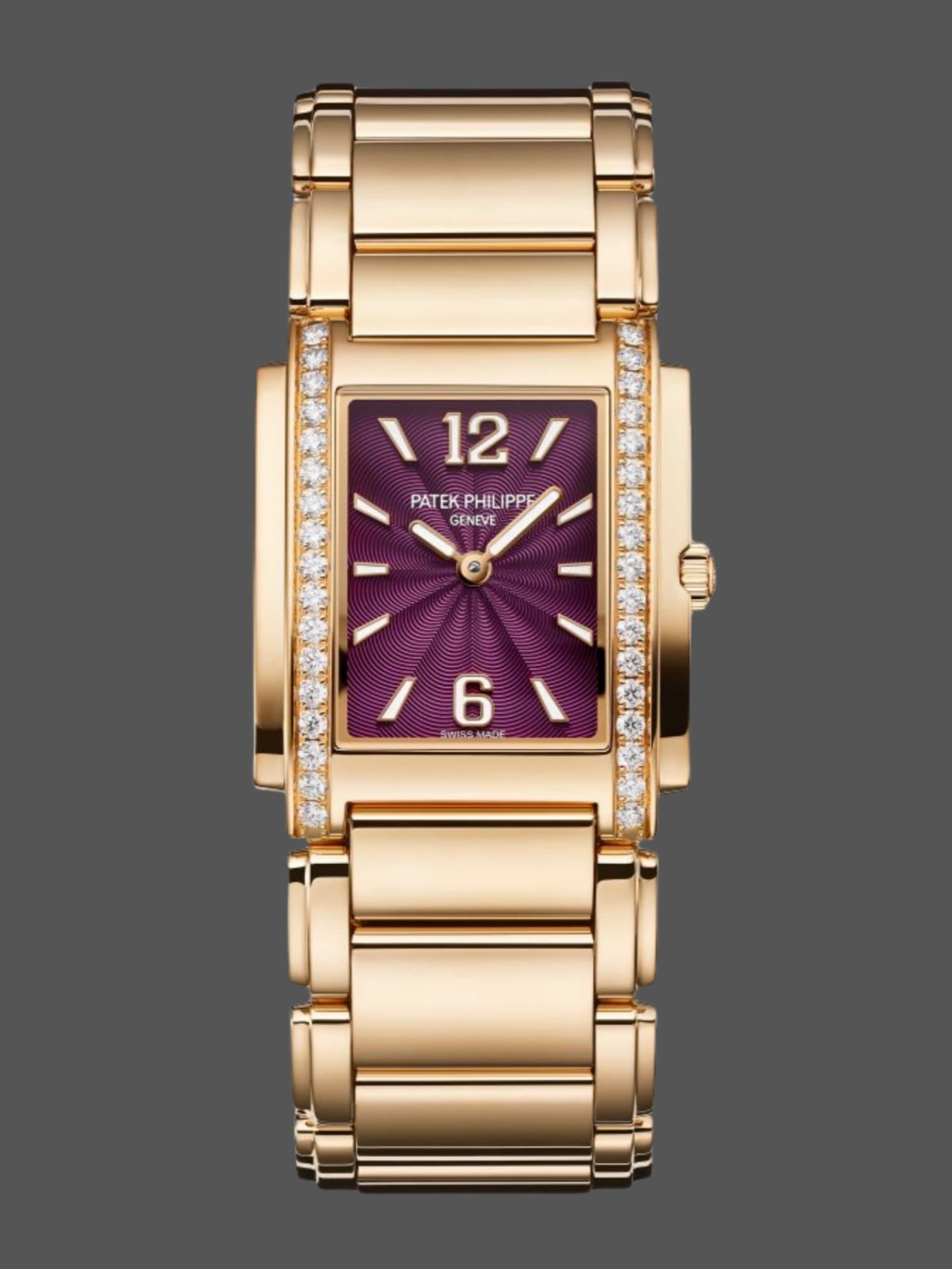 Patek Philippe Twenty~4 4910-1201R-010 30MM Womens Quartz Replica Watch — view 1