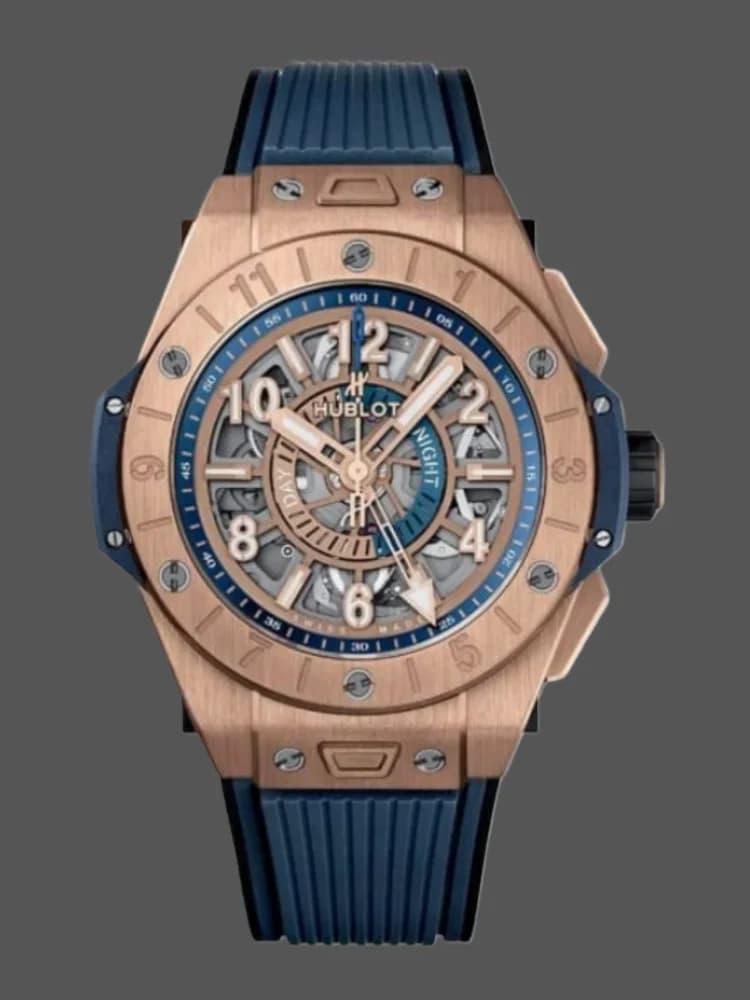 1:1 Clone Hublot Big Bang 471.OX.7128.RX Unico Skeleton Watch — view 1