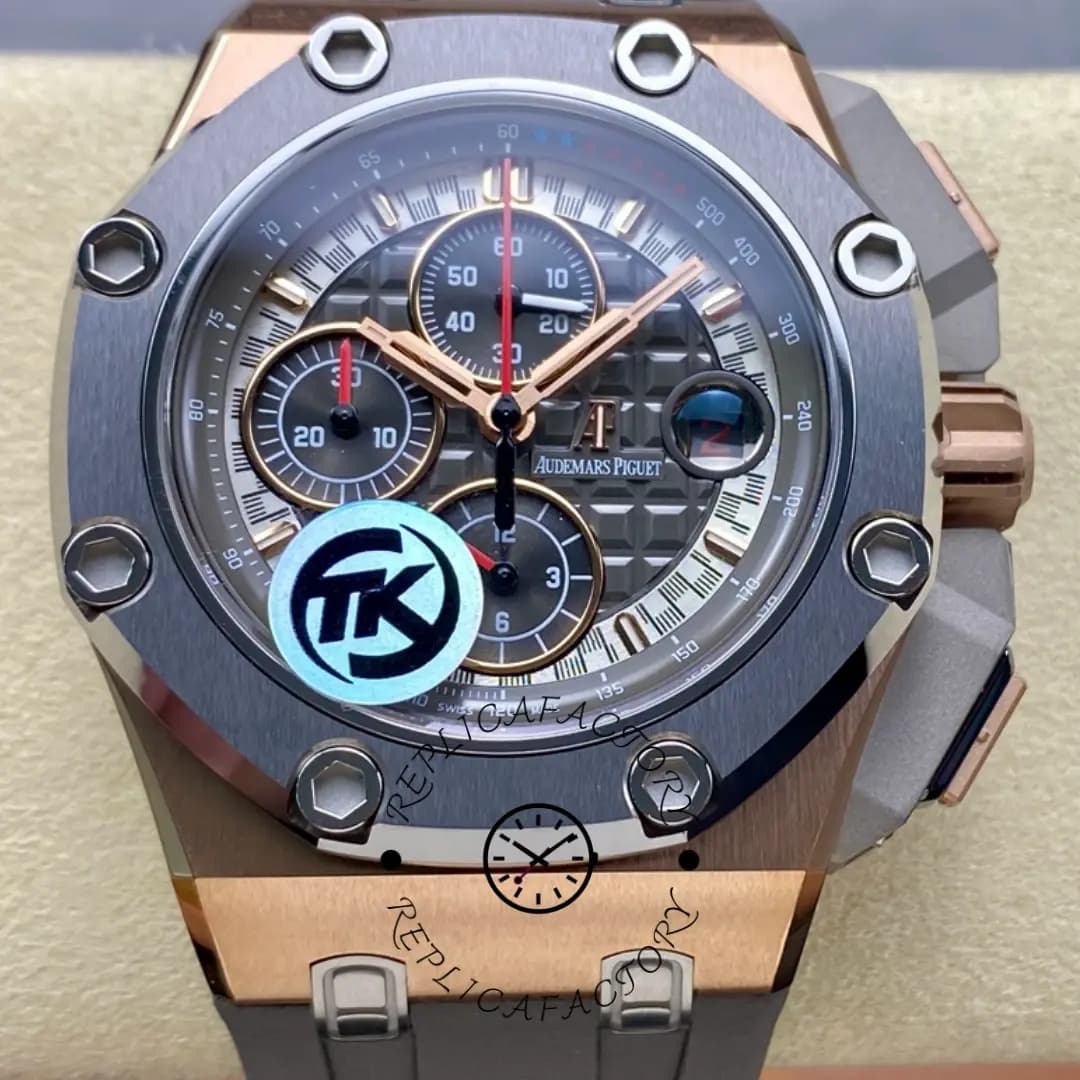 AP Limited Edition Michael Schumacher Royal Oak Offshore 26568OM.OO.A004CA.01 Replica — view 1