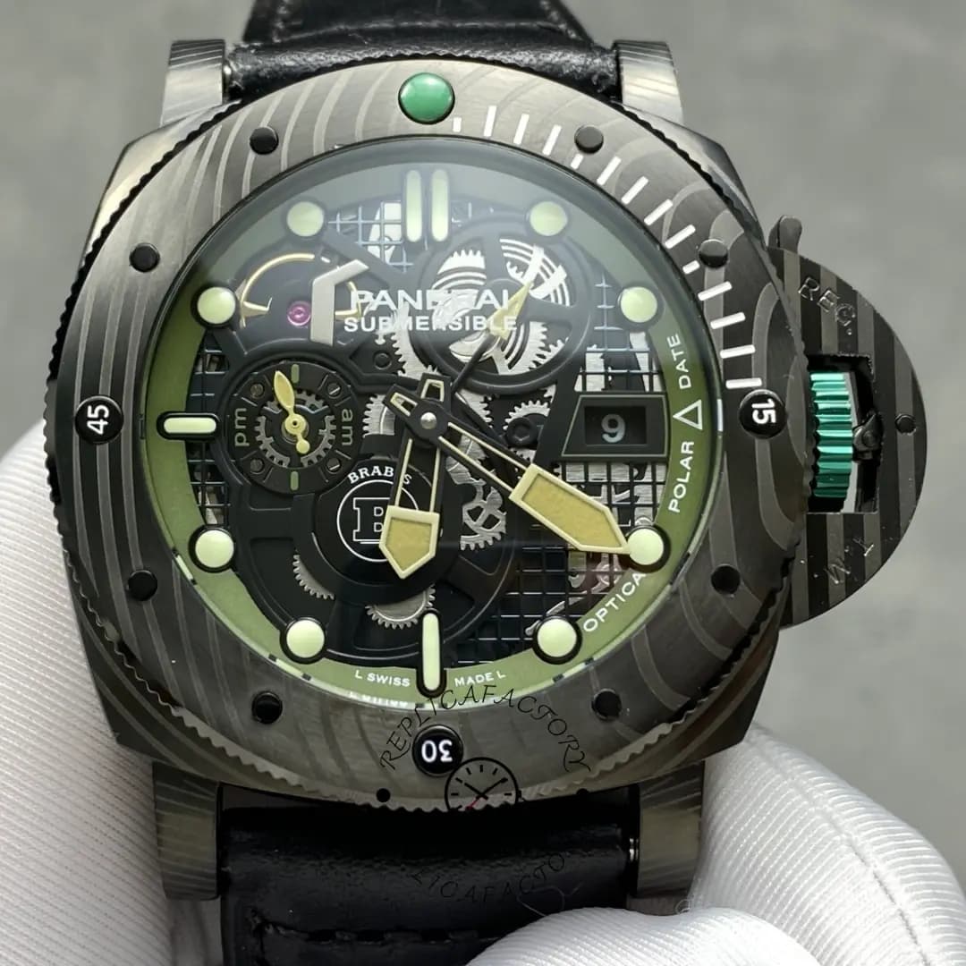 Panerai Luminor Submersible S Brabus Verde Militare Edition Replica 47 PAM01283 — view 1