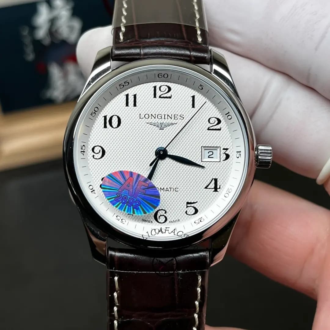 Longines L2.793.4.78.3 Master Automatic Date Replica Silver Barleycorn — view 1