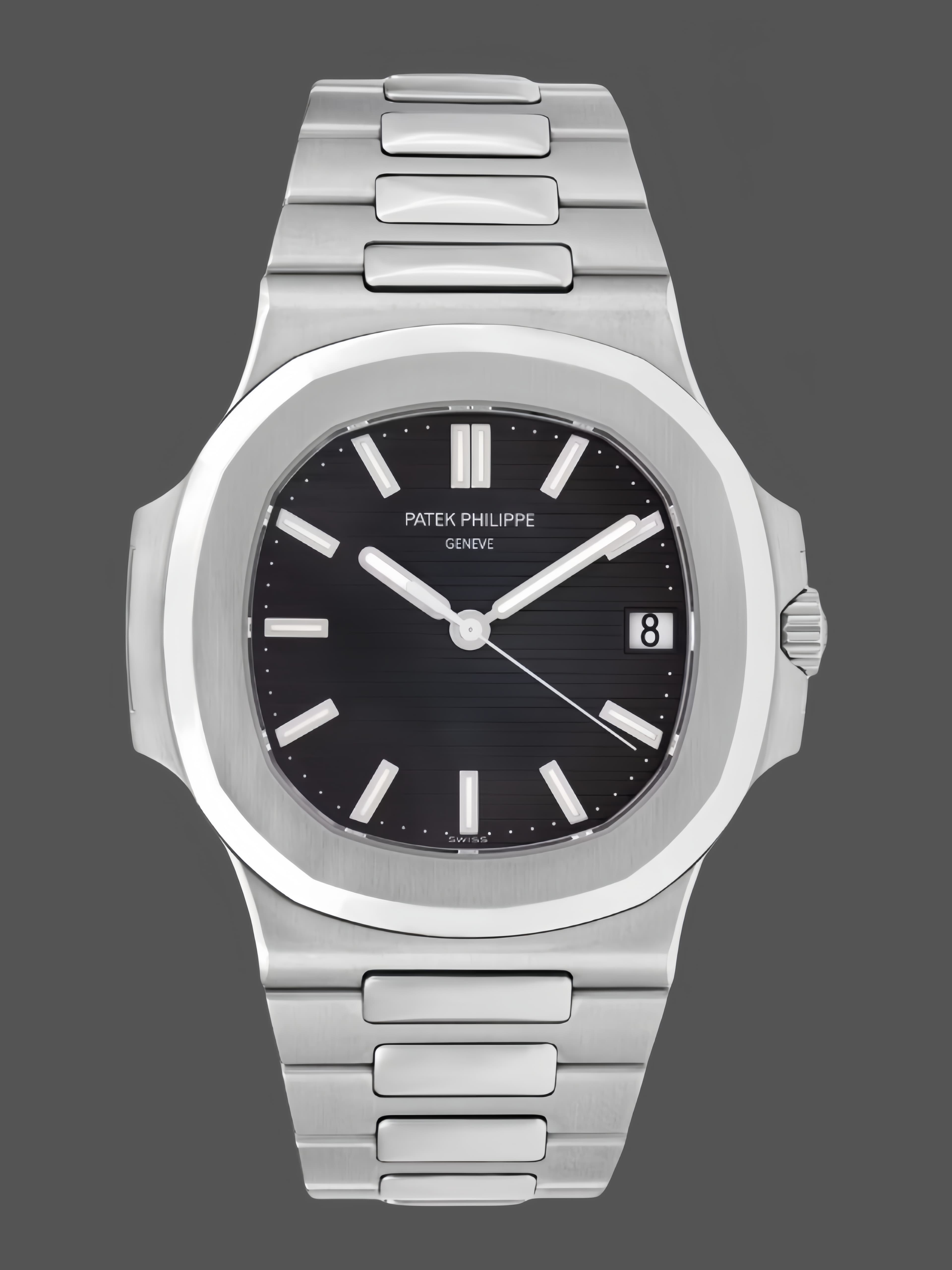 Replica Patek Philippe Nautilus 5711 1A Black Dial 40mm Mens Watch — view 1