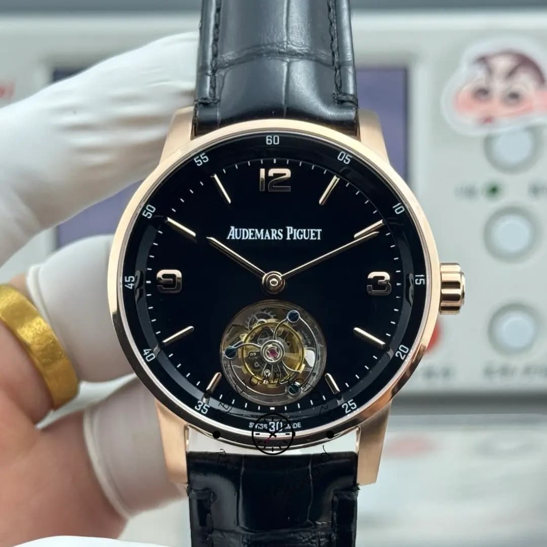 AP Code 11.59 41 Tourbillon Rose Gold 26396OR.OO.D002CR.01 Replica — view 1
