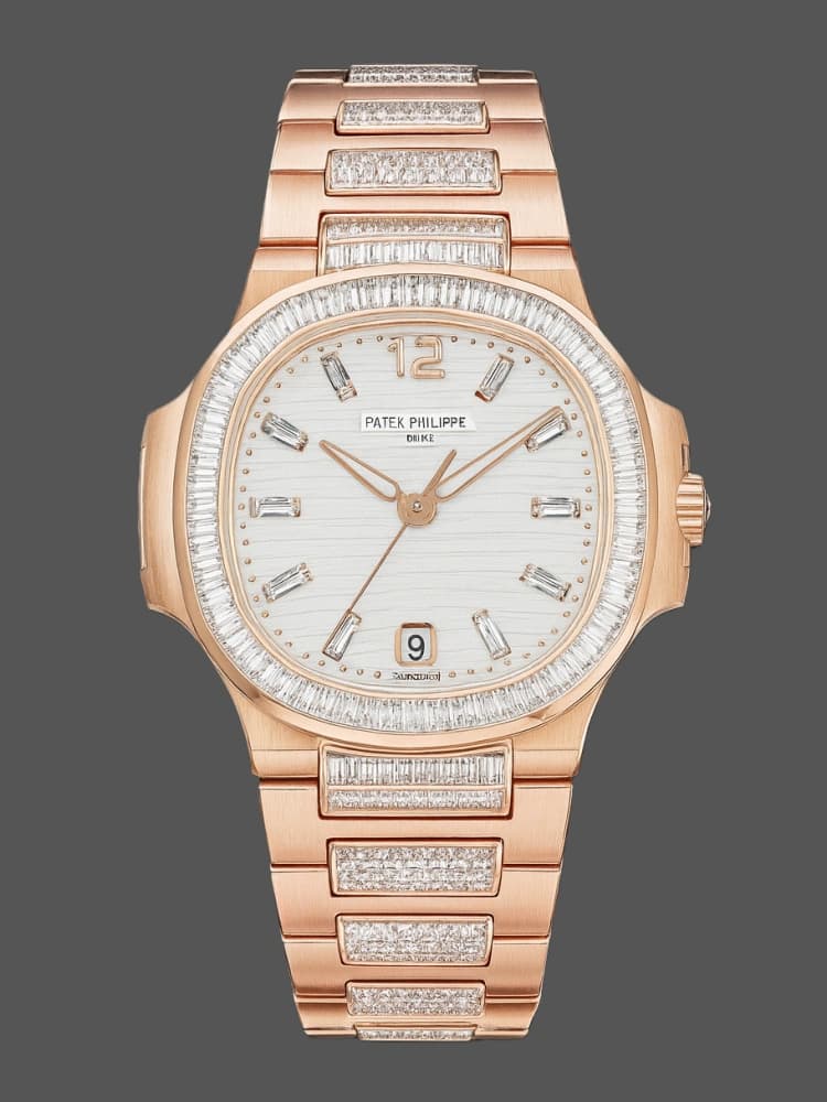 Clone Patek Philippe Nautilus 7014/1R-001 Ladies Watch — view 1
