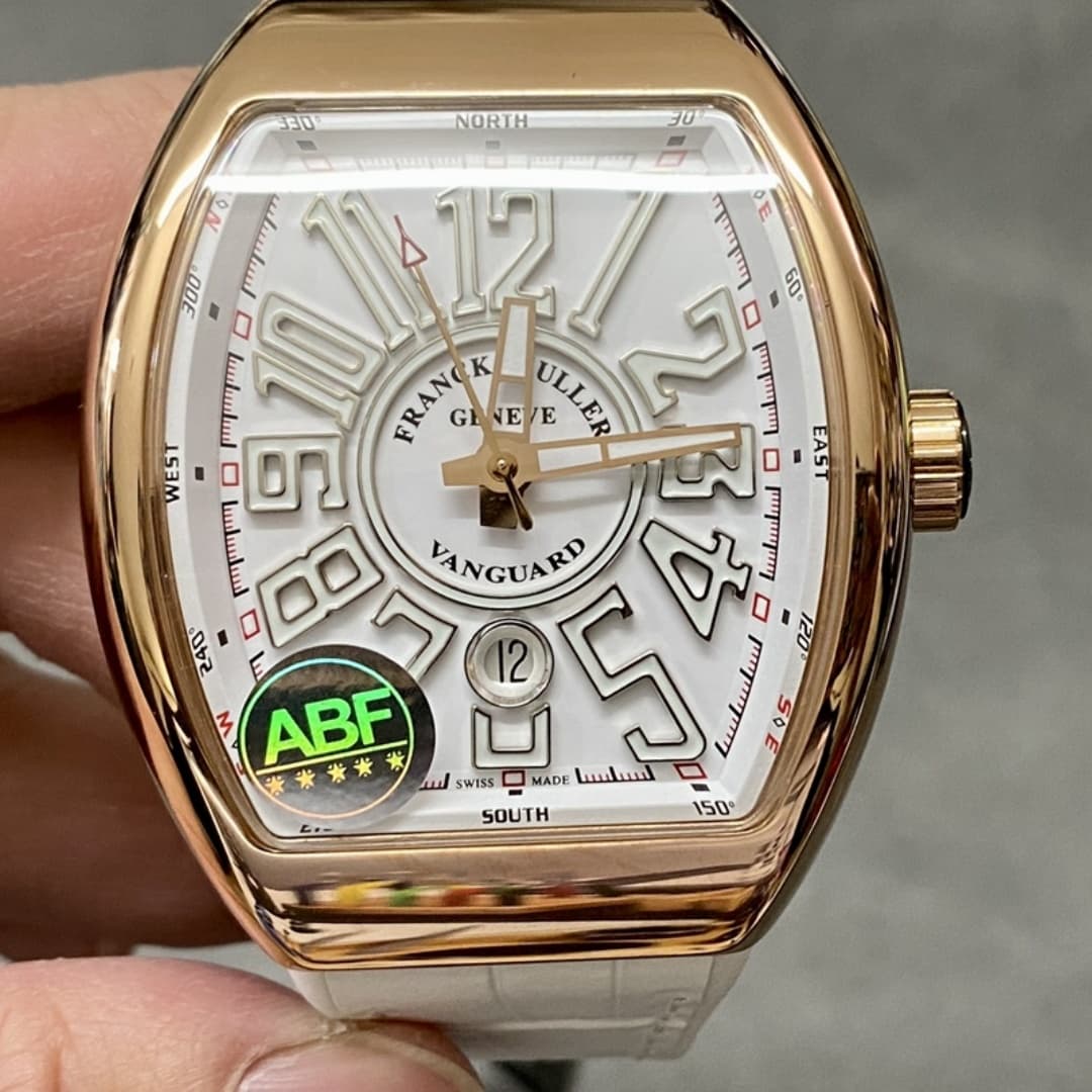 Franck Muller Vanguard Date Rose Gold V 45 SC DT 5N BC — view 1