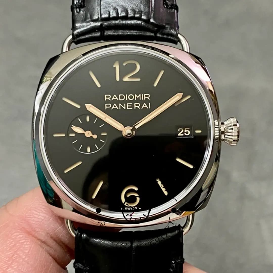 Panerai PAM01294 Radiomir Quaranta Stainless Steel 40 Replica Grey Dial Strap — view 1