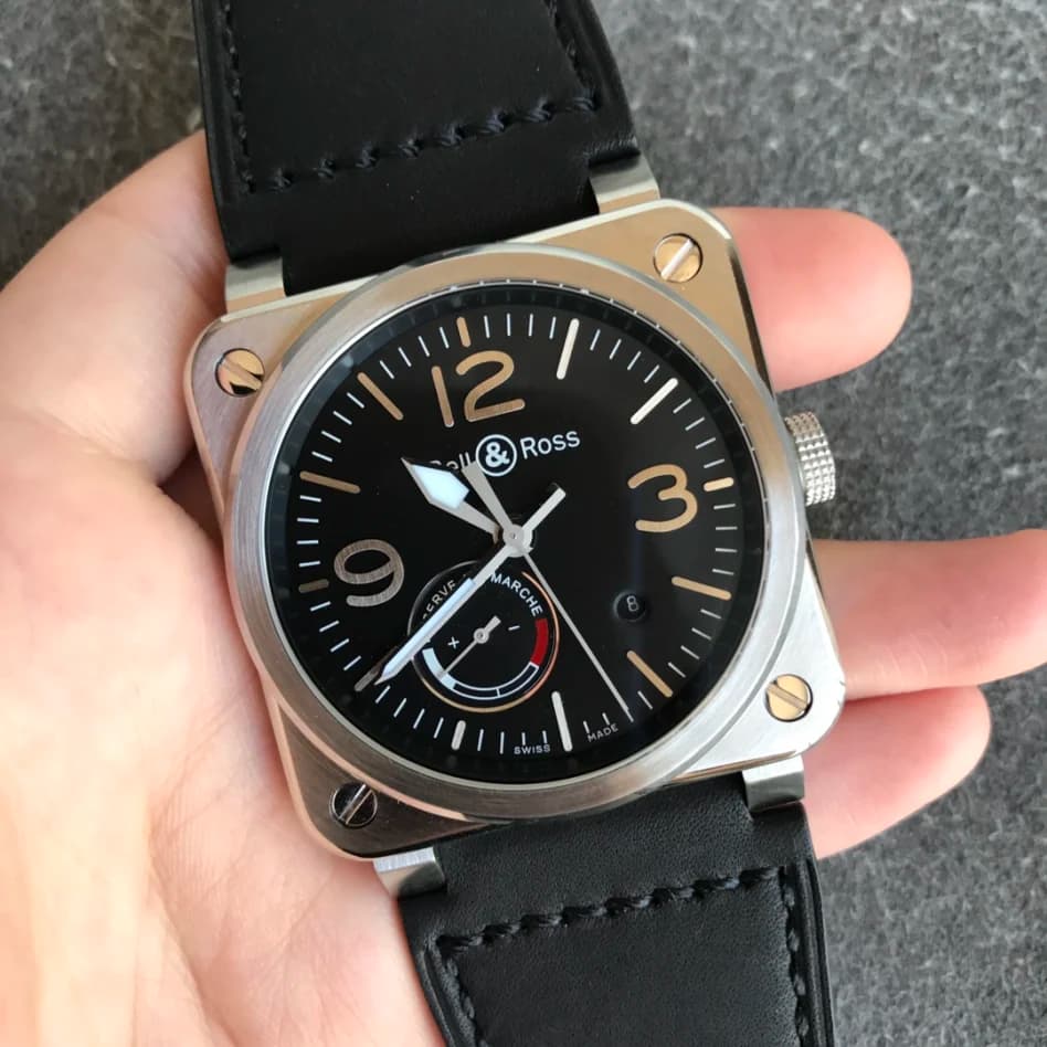 Bell & Ross INSTRUMENTS series BR0397-BL-SISCA2 Black — view 1