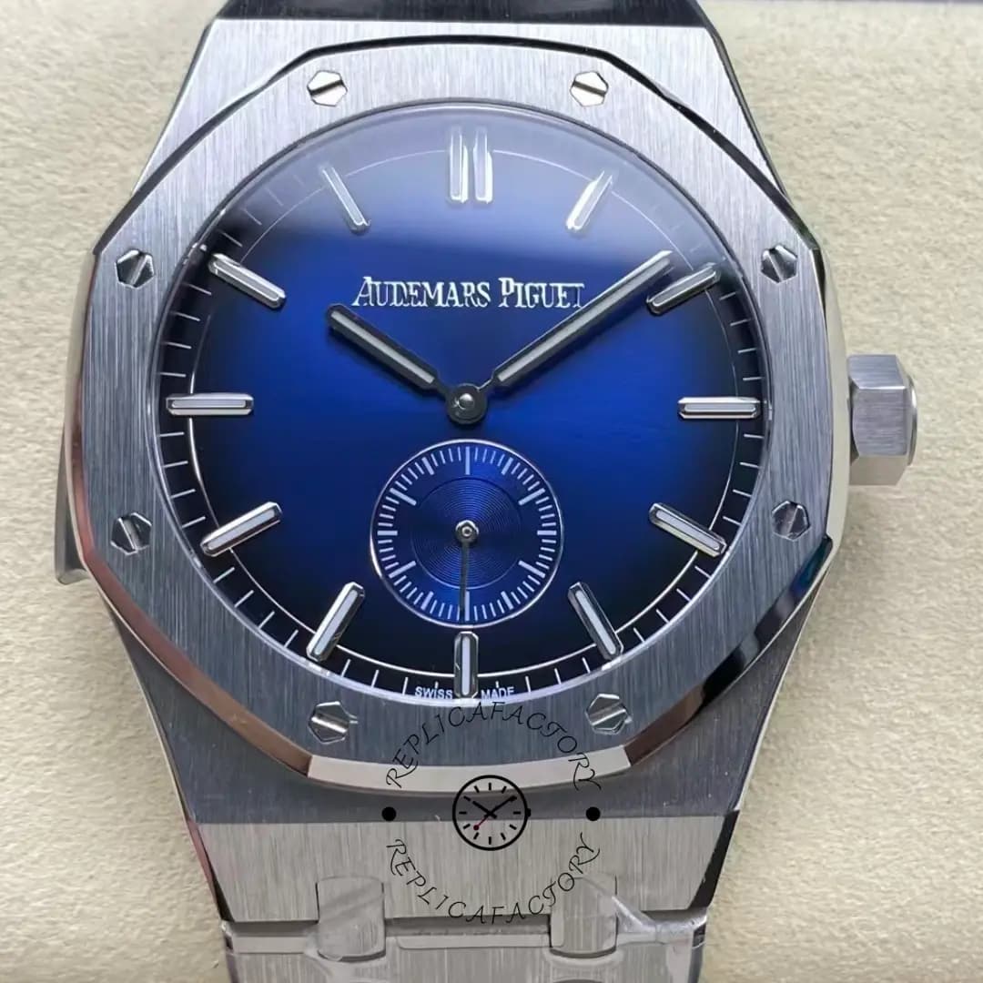 AP Royal Oak Manual 1:1 Clone 26591IP.OO.1252IP.01 Blue Dial — view 1