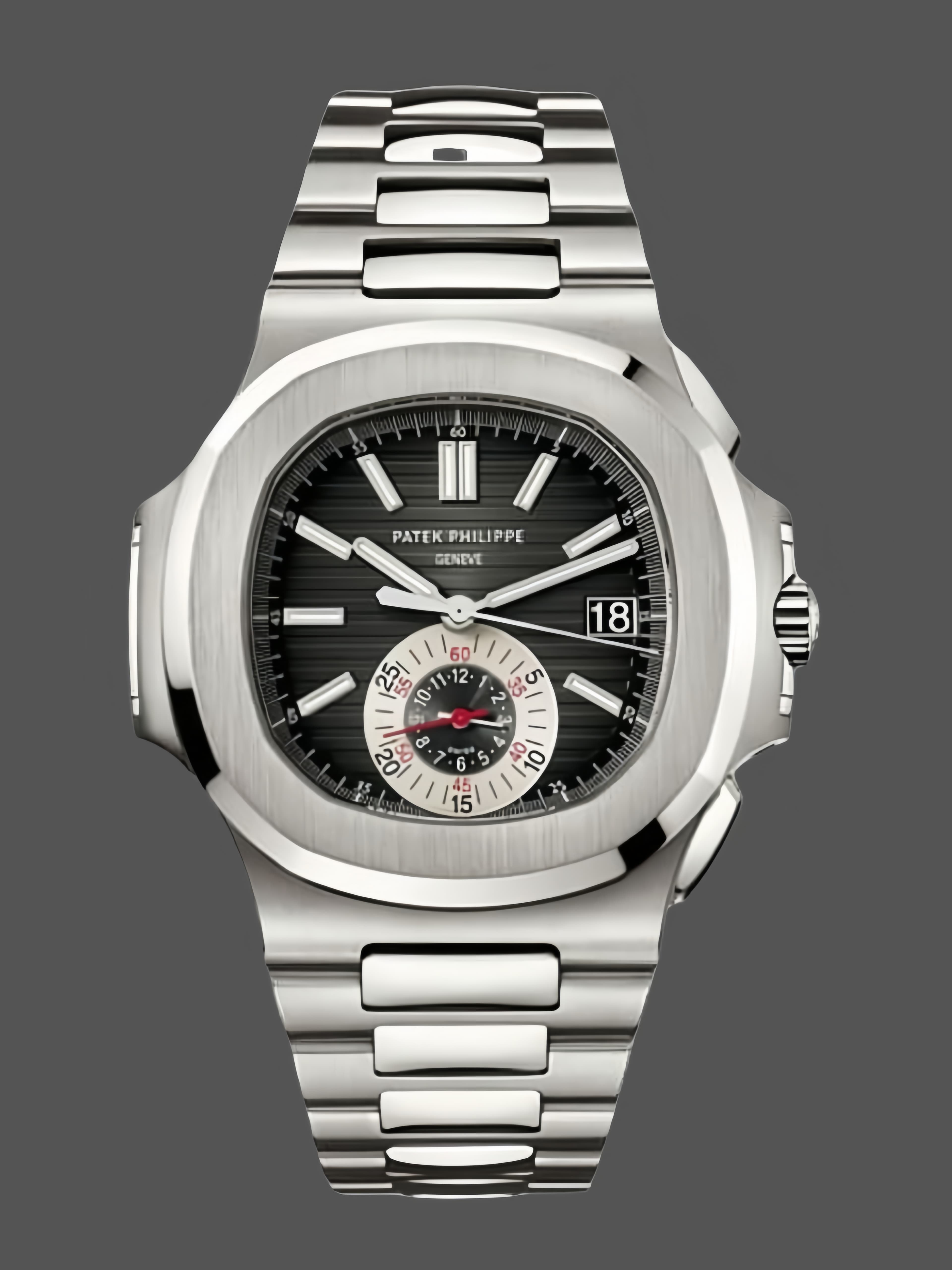 Patek Philippe Nautilus Chronograph Stainless Steel Black Dial 5980 1A 014 — view 1