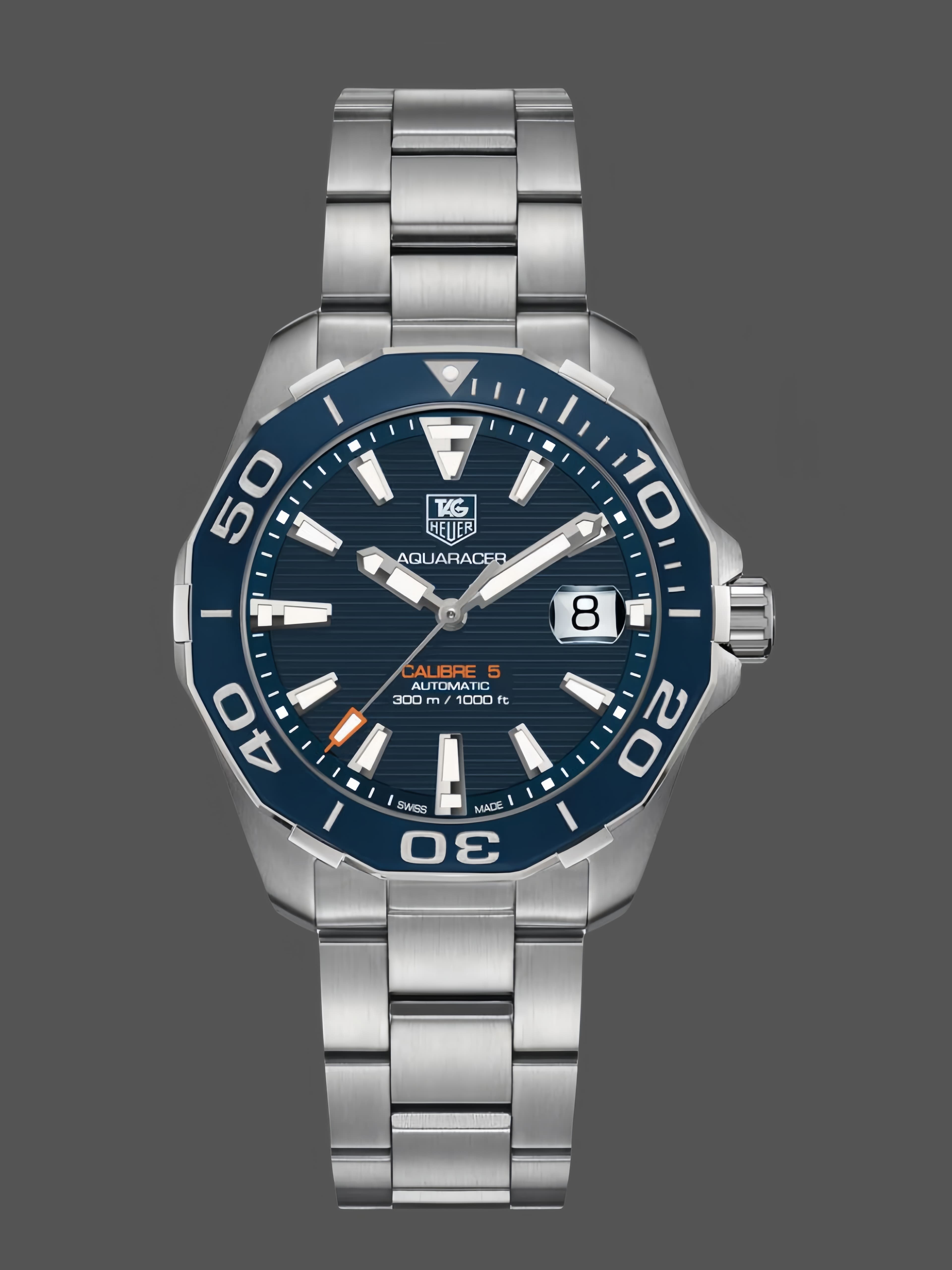 Tag Heuer Aquaracer Chronograph Blue Dial WAY211C.BA0928 41mm — view 1
