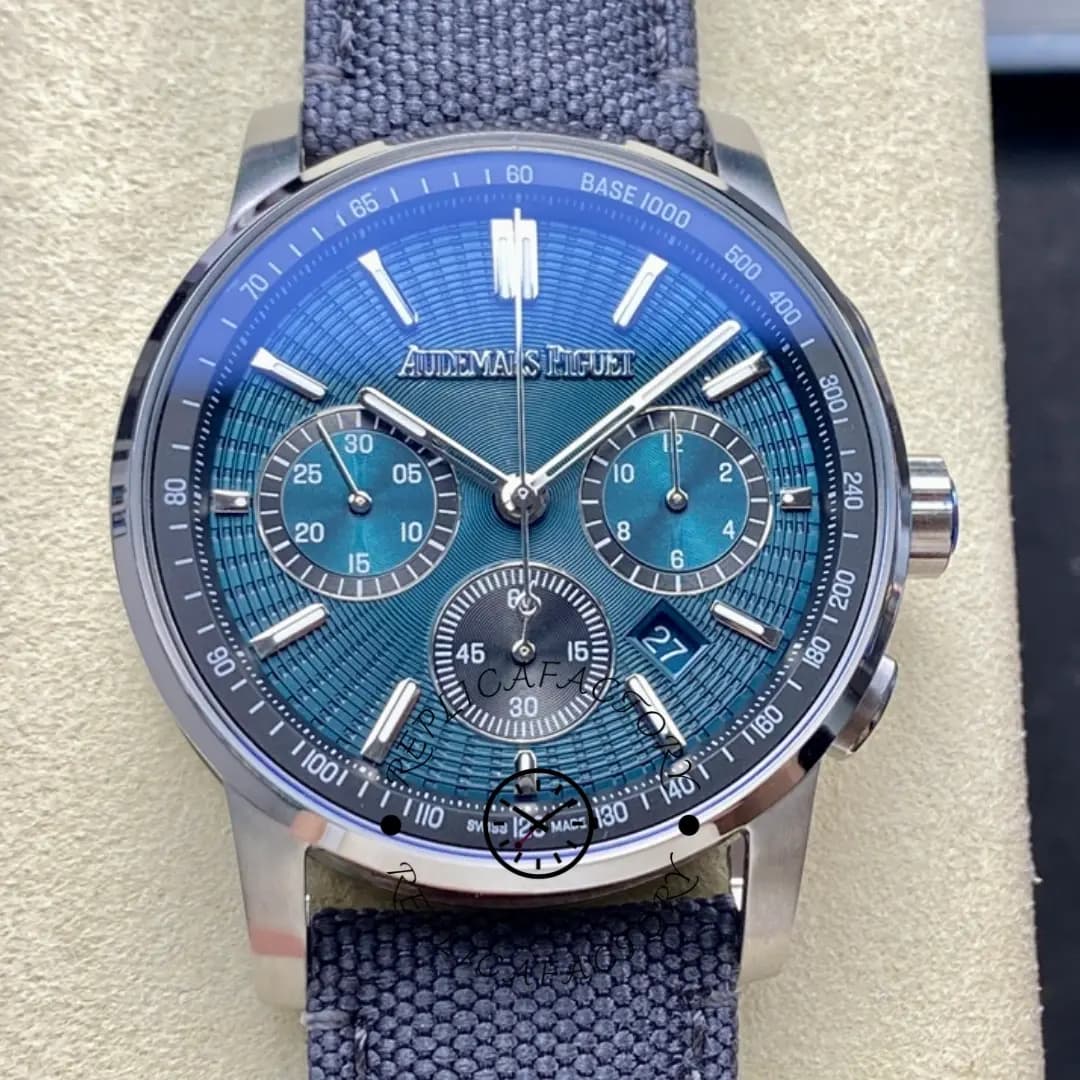 AP Code 11.59 Blue Nuit Dial 1:1 Clone 26393st.OO.A348KB.01 41mm — view 1