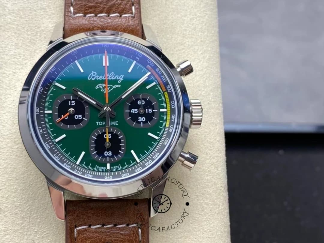 Breitling Top Time Ford Mustang A253101A1L1X1 Chrono Auto 42mm Replica Watch — view 1