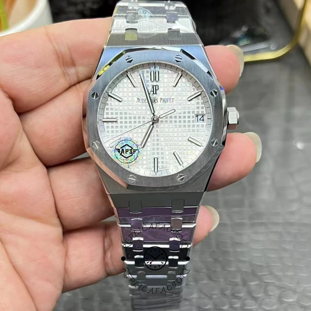 AP Royal Oak 41MM 15500ST.OO.1220ST.04 Replica Automatic 4302 — view 1