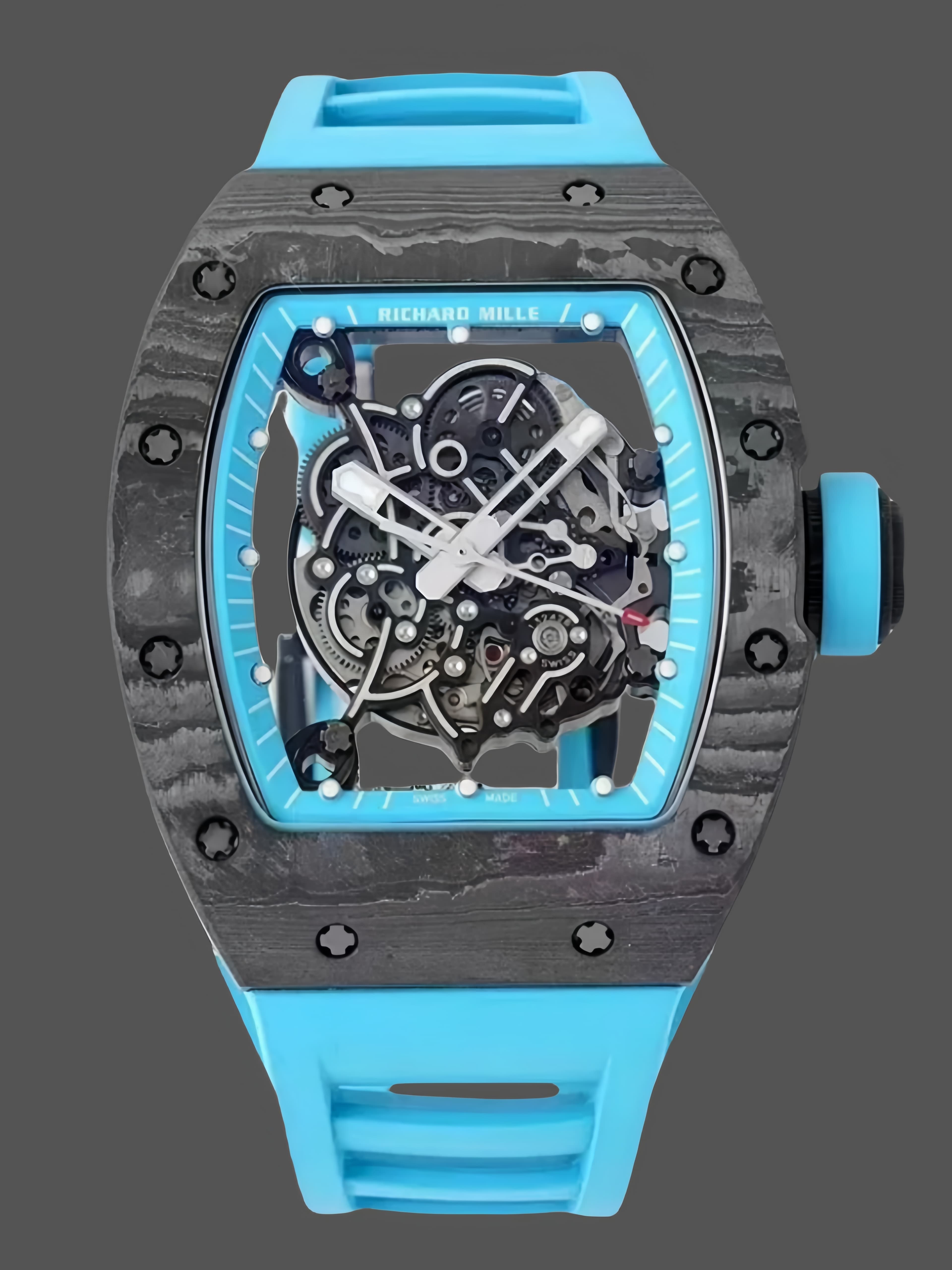Richard Mille RM 055 Bubba Watson Yas Marina Circuit NTPT Blue — view 1