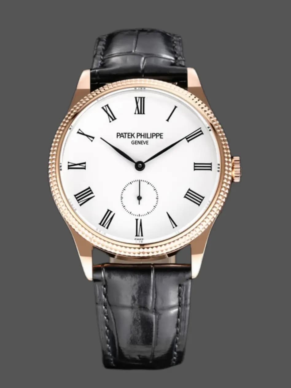 Replica Patek Philippe Calatrava 5119R 39MM Rose Gold Watch — view 1