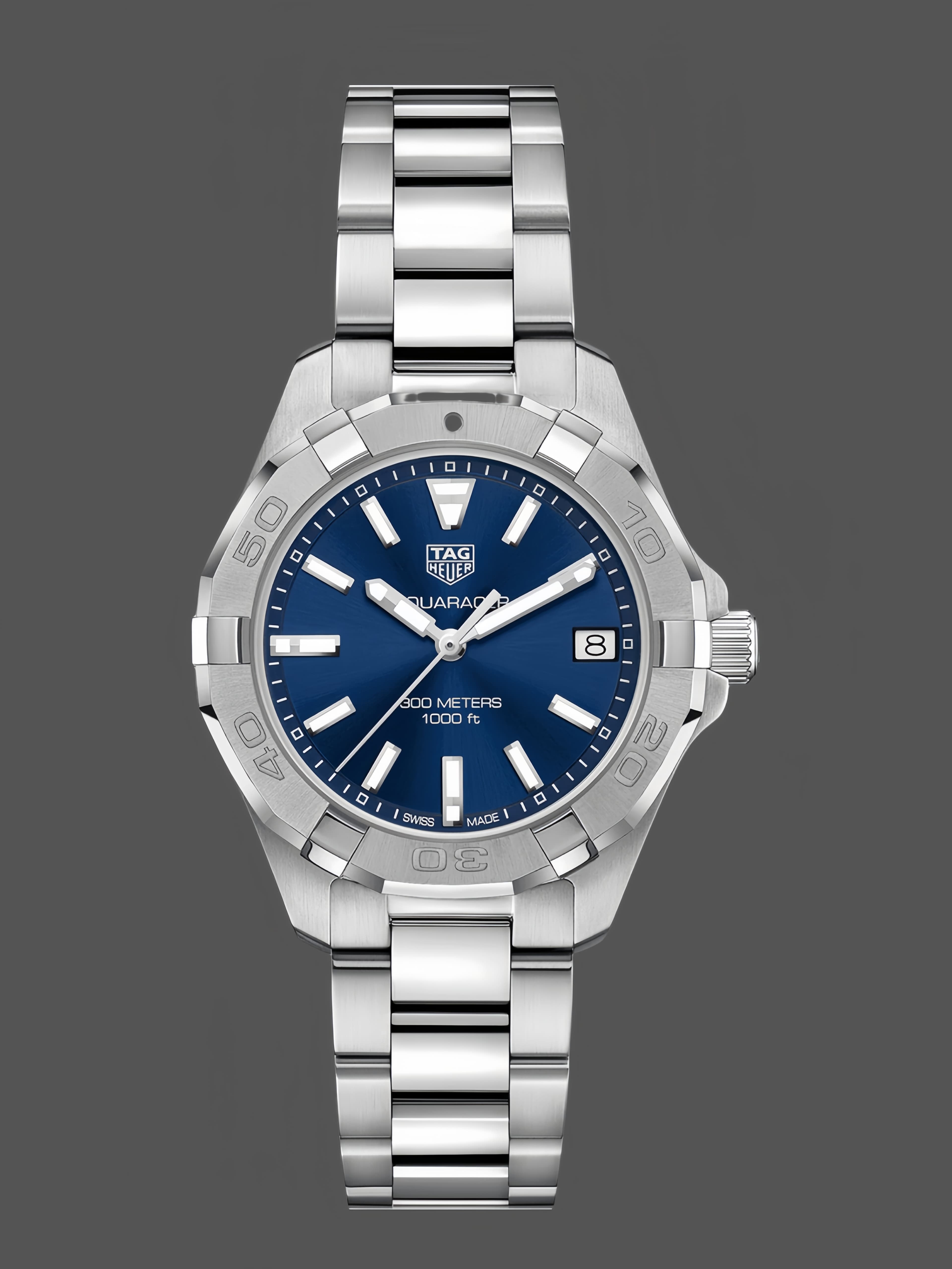 Tag Heuer Aquaracer Blue Dial WBD1312.BA0740 Quartz Ladies 32mm — view 1