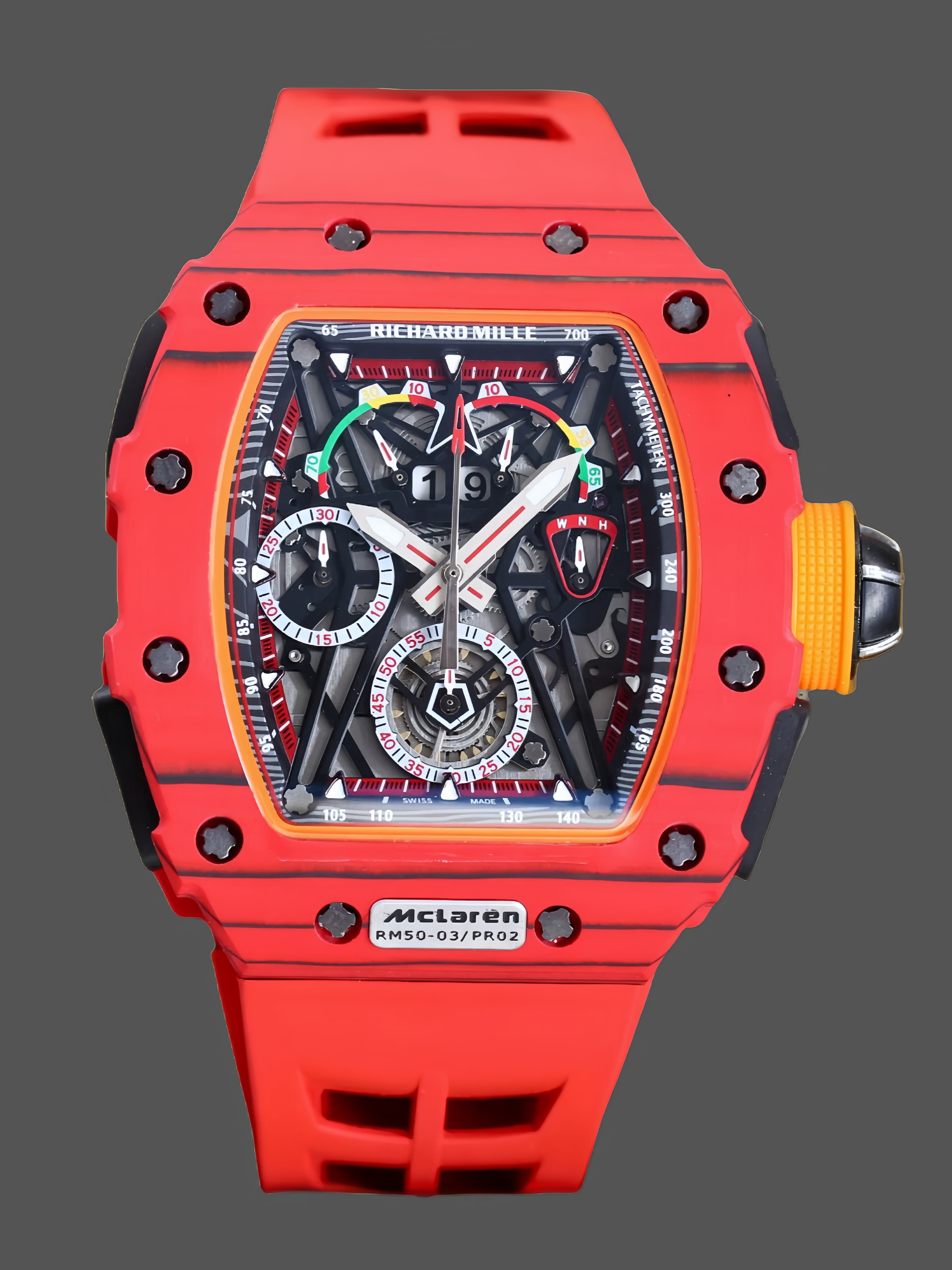 Richard Mille RM 50-04 Tourbillon Split-Seconds Chronograph Kimi Raikkonen Red — view 1