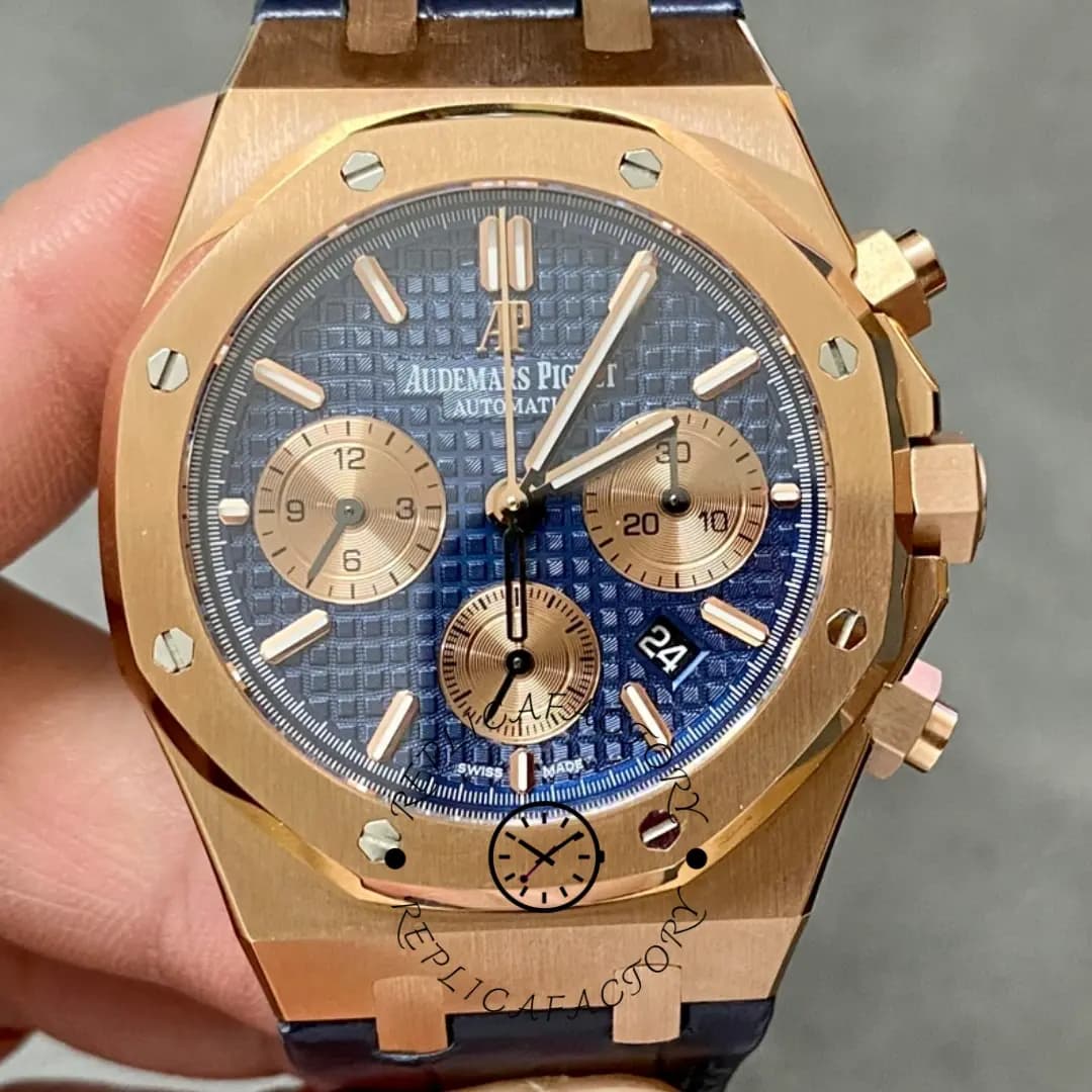AP Royal Oak 26331OR.OO.D315CR.01 Chronograph Blue Dial 1:1 Clone — view 1