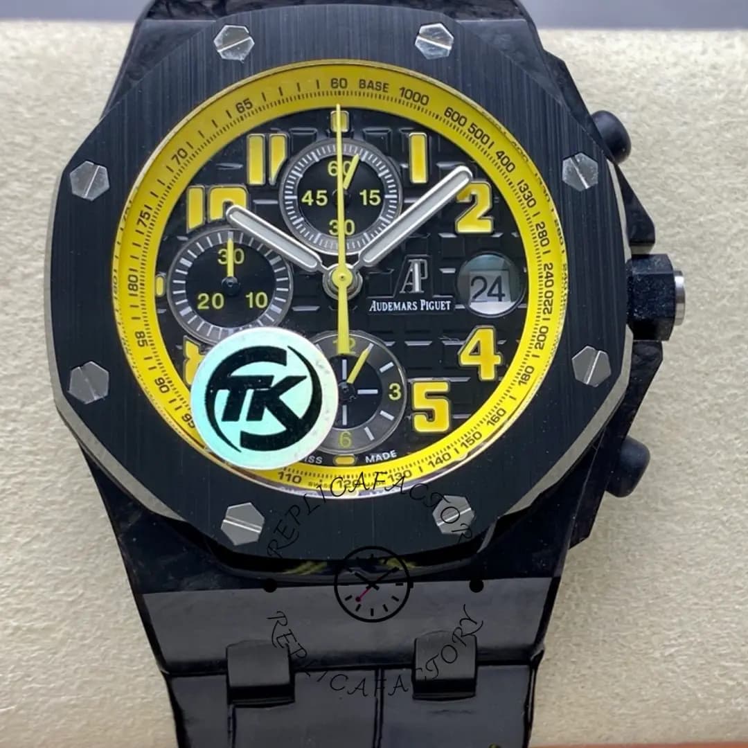 AP Royal Oak Offshore Chronograph 42 BumbleBee 26176FO.OO.D101CR.01 Replica — view 1