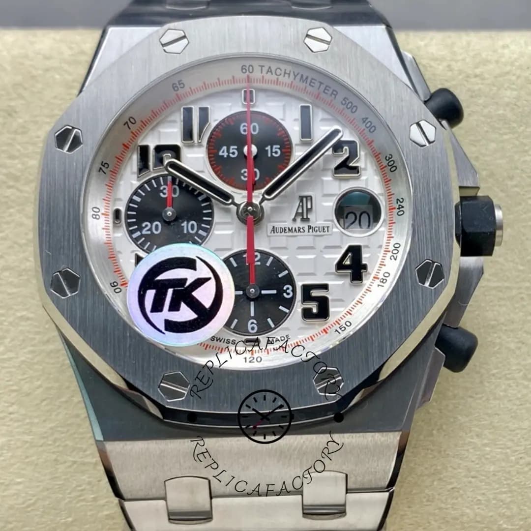 AP 26170ST.OO.1000ST.01 Royal Oak Offshore Chronograph 42 1:1 Clone Panda Watch — view 1