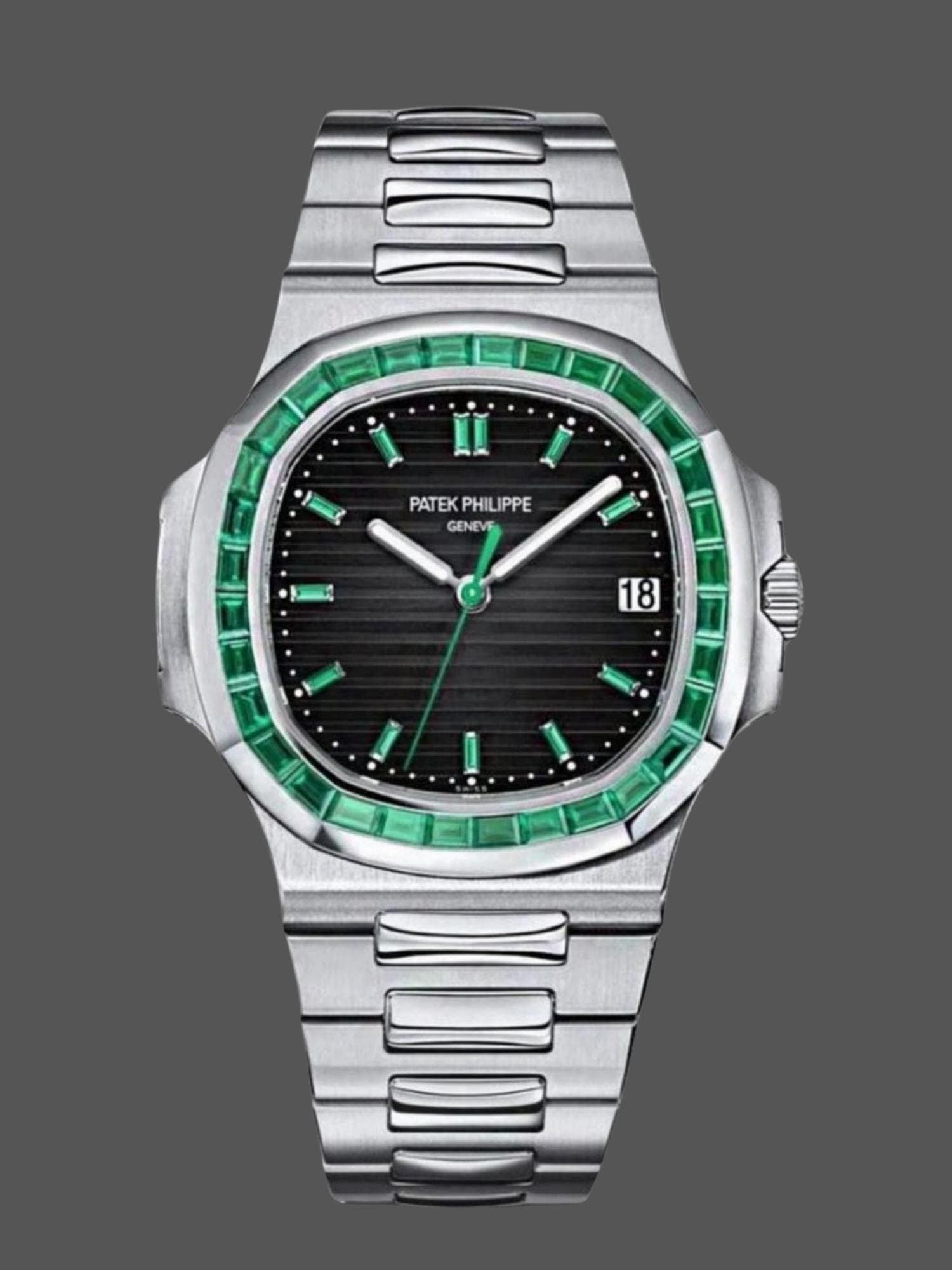 Replica Patek Philippe Nautilus 5711 113P 40mm Mens Watch — view 1