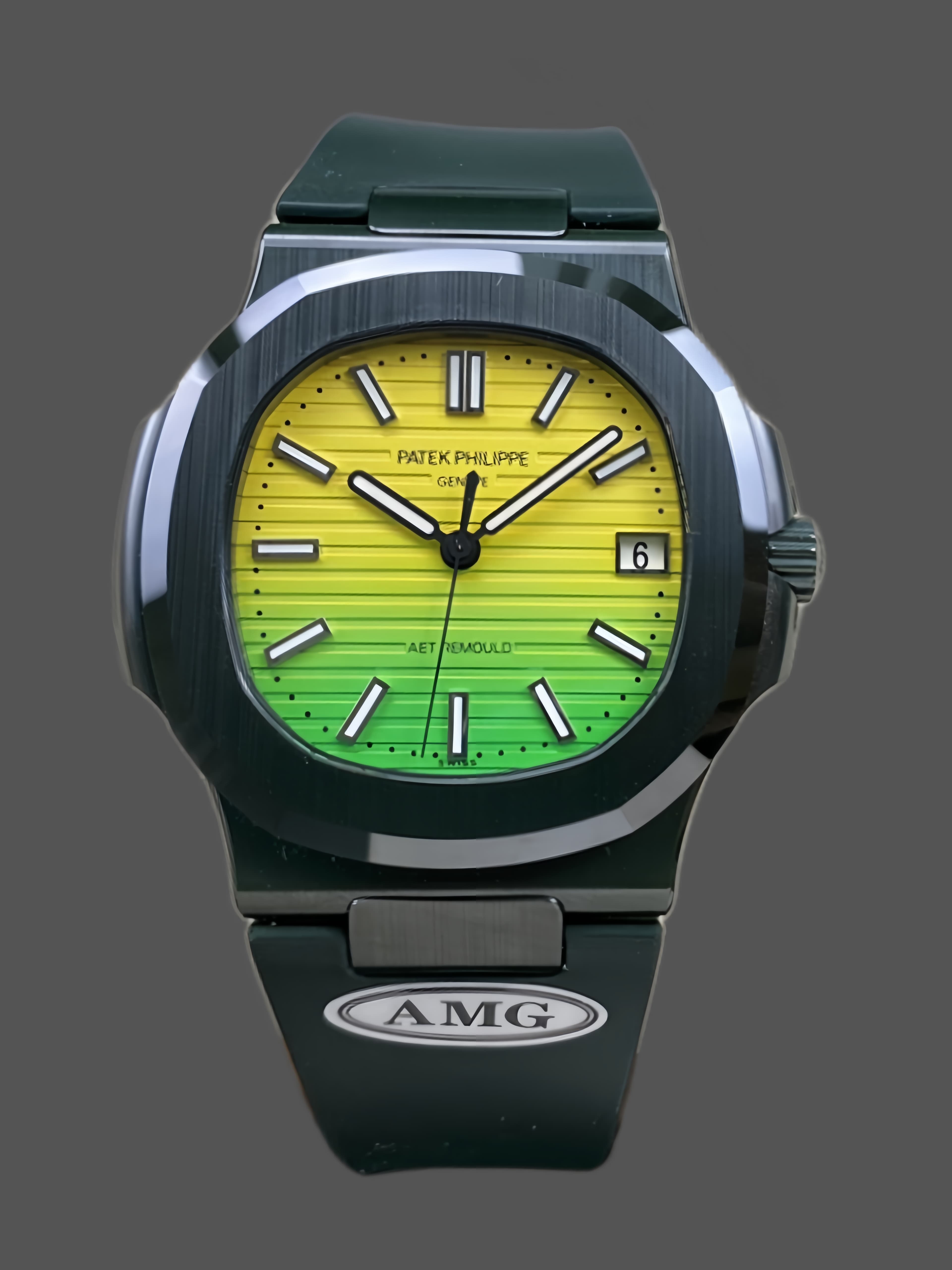 Patek Philippe Nautilus Yellow & Green 5711 40MM Watch — view 1