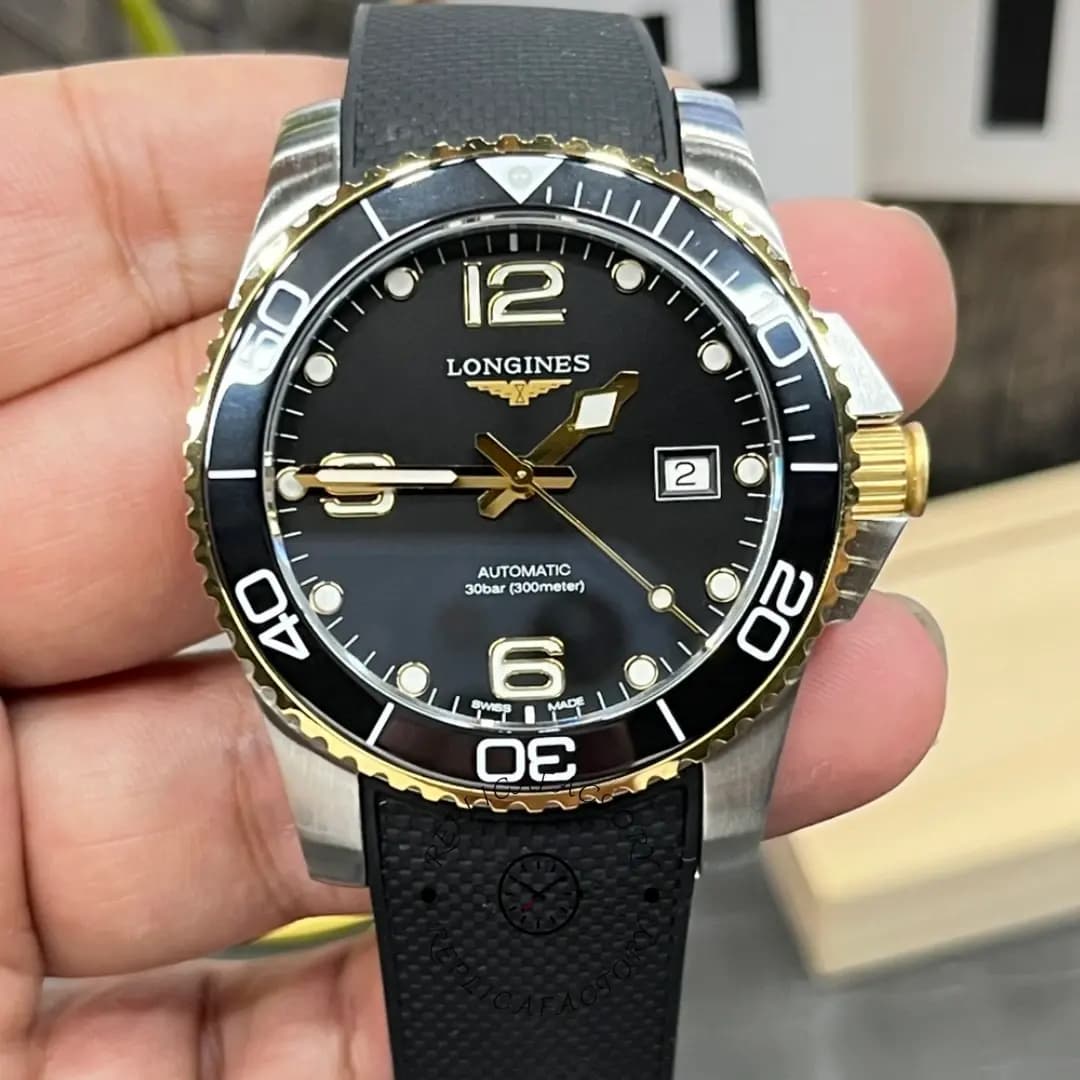 1:1 Clone Longines L3.781.3.56.9 HydroConquest Two-Tone Automatic 41MM — view 1
